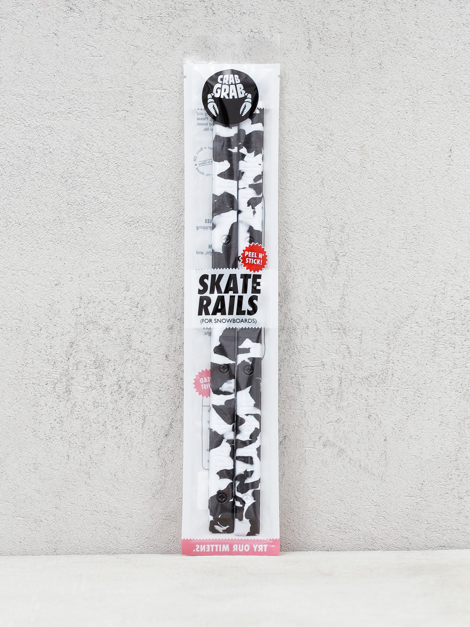 Crab Grab Skate Rails Alátét (black white swirl)