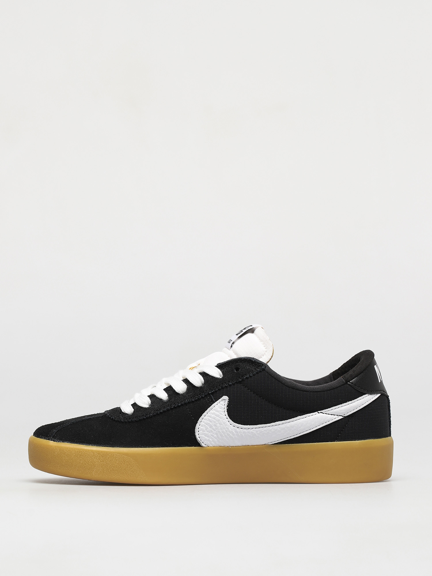 Nike SB Bruin React Cipők (black/white black gum light brown)