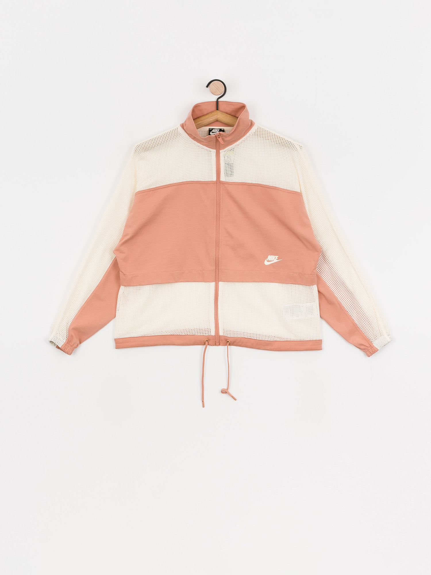 Nike Jkt Mesh Wmn Pulóver (rose gold/pale ivory/pale ivory)