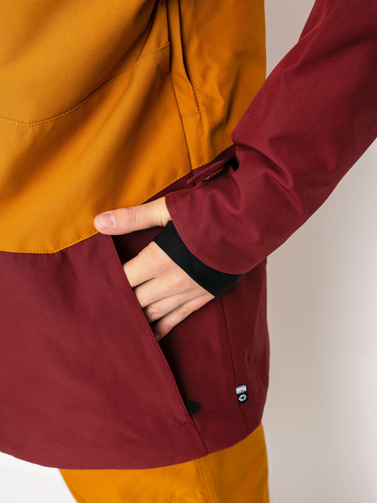 Férfi Picture Styler Snowboard dzseki (camel ketchup)