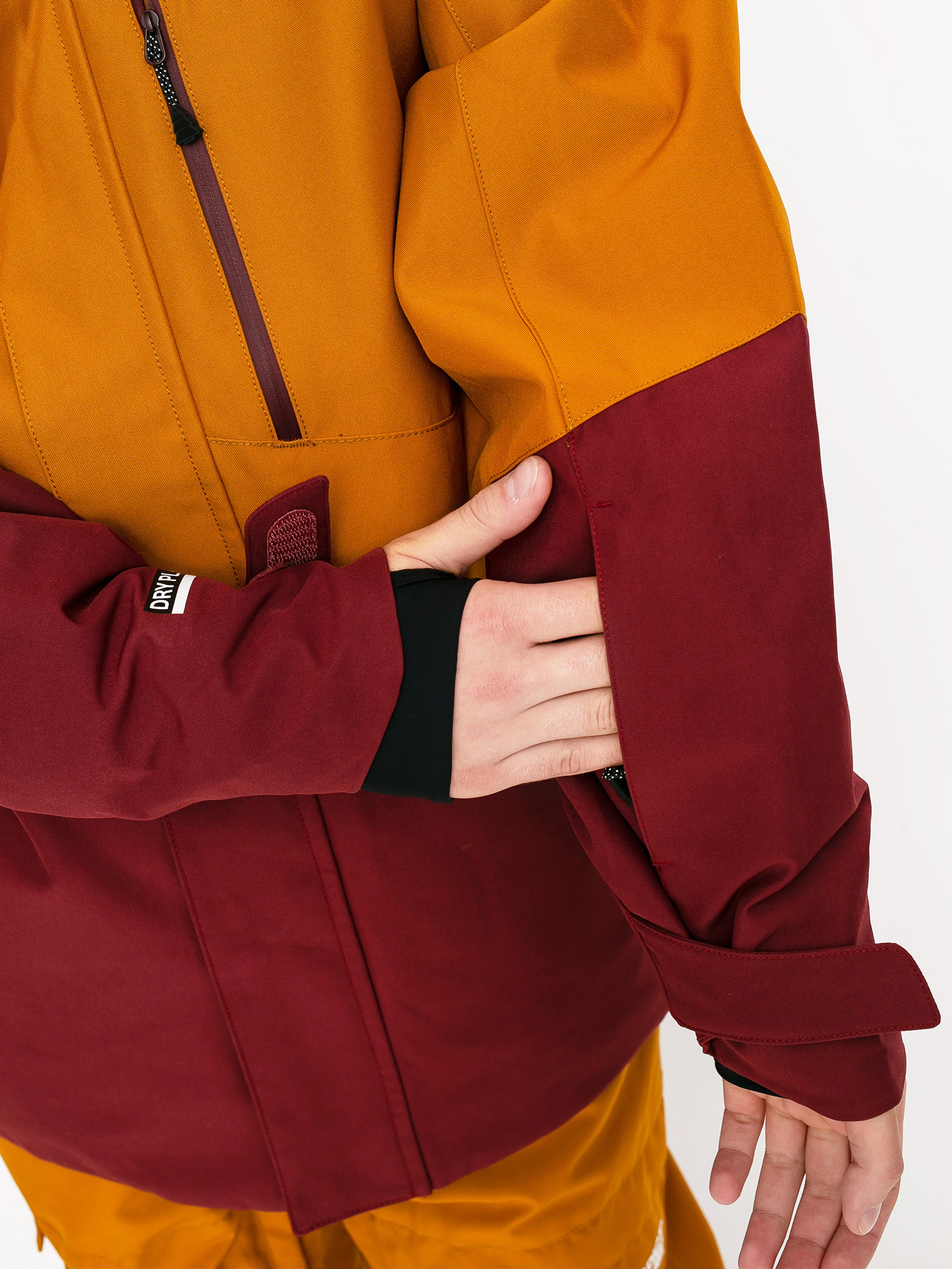 Férfi Picture Styler Snowboard dzseki (camel ketchup)