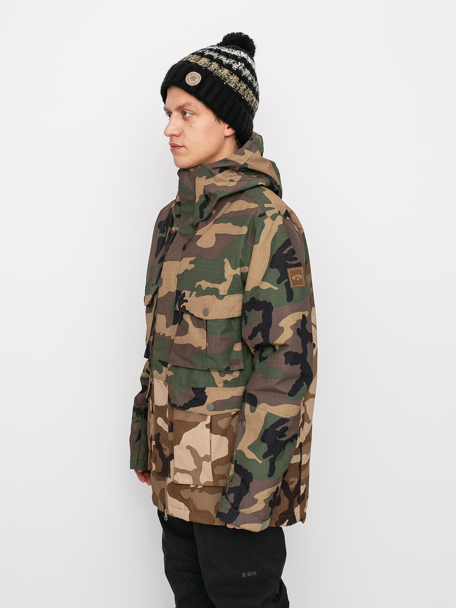 Férfi Billabong Adversary Snowboard dzseki (woodland camo)