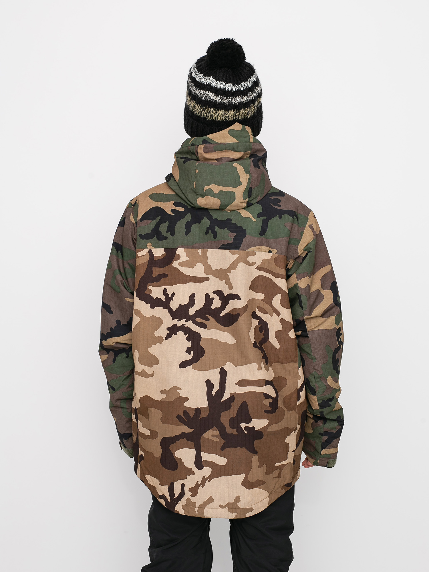 Férfi Billabong Adversary Snowboard dzseki (woodland camo)