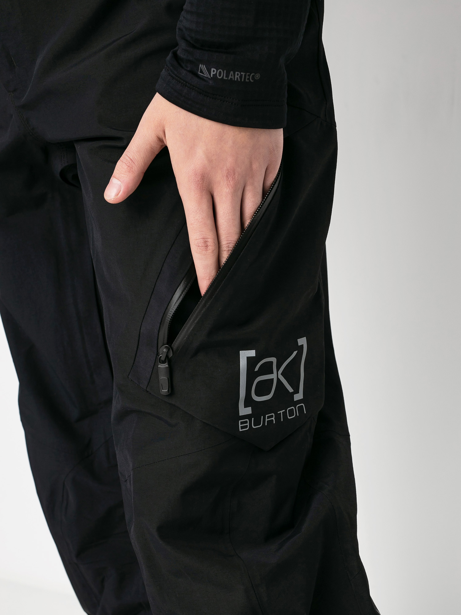 Férfi Burton Ak Gore Tex Cyclic Bib Snowboard nadrág (true black)