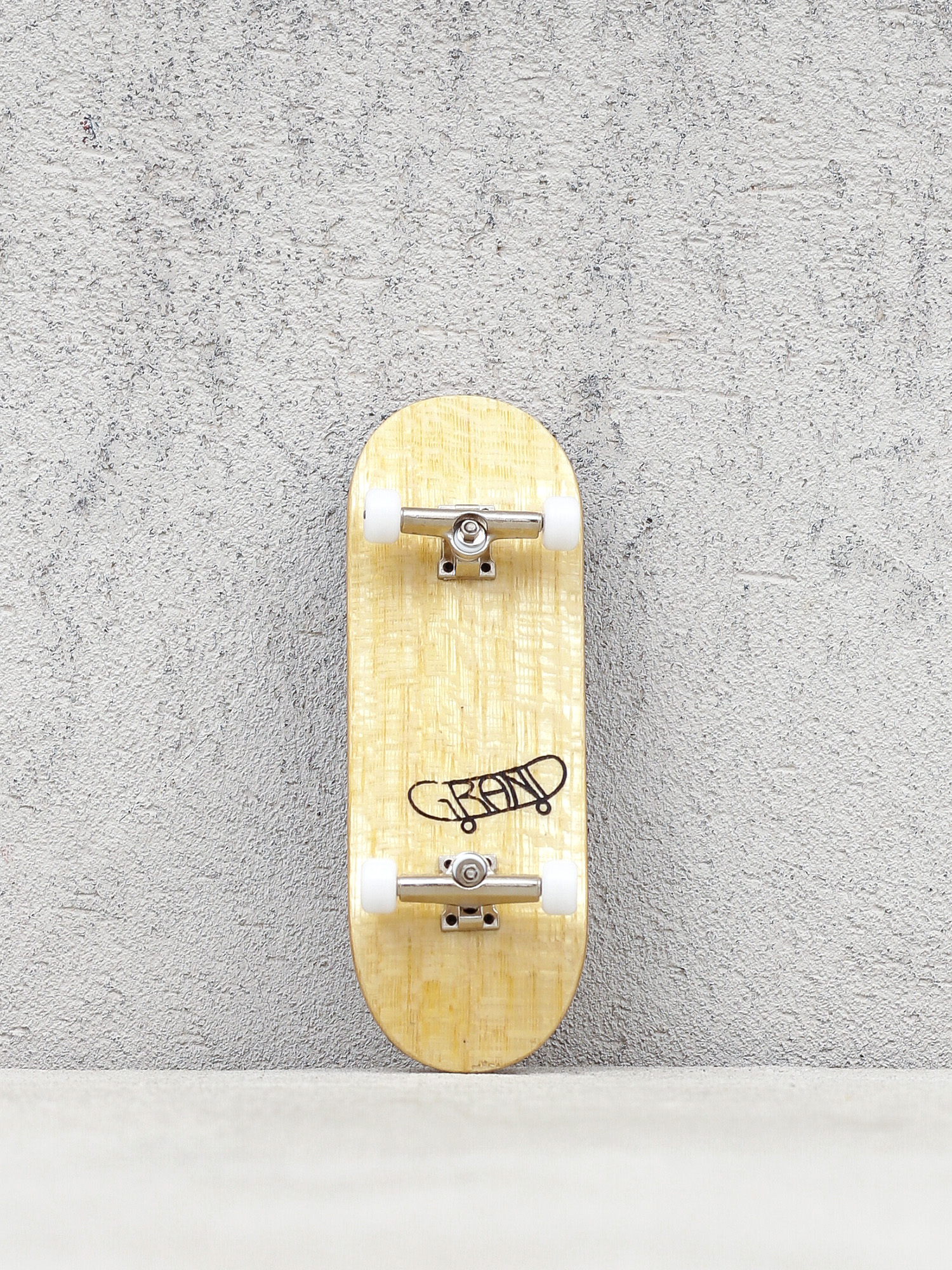 Grand Fingers Pro Exotic Wood Fingerboard (natural/silver/white)