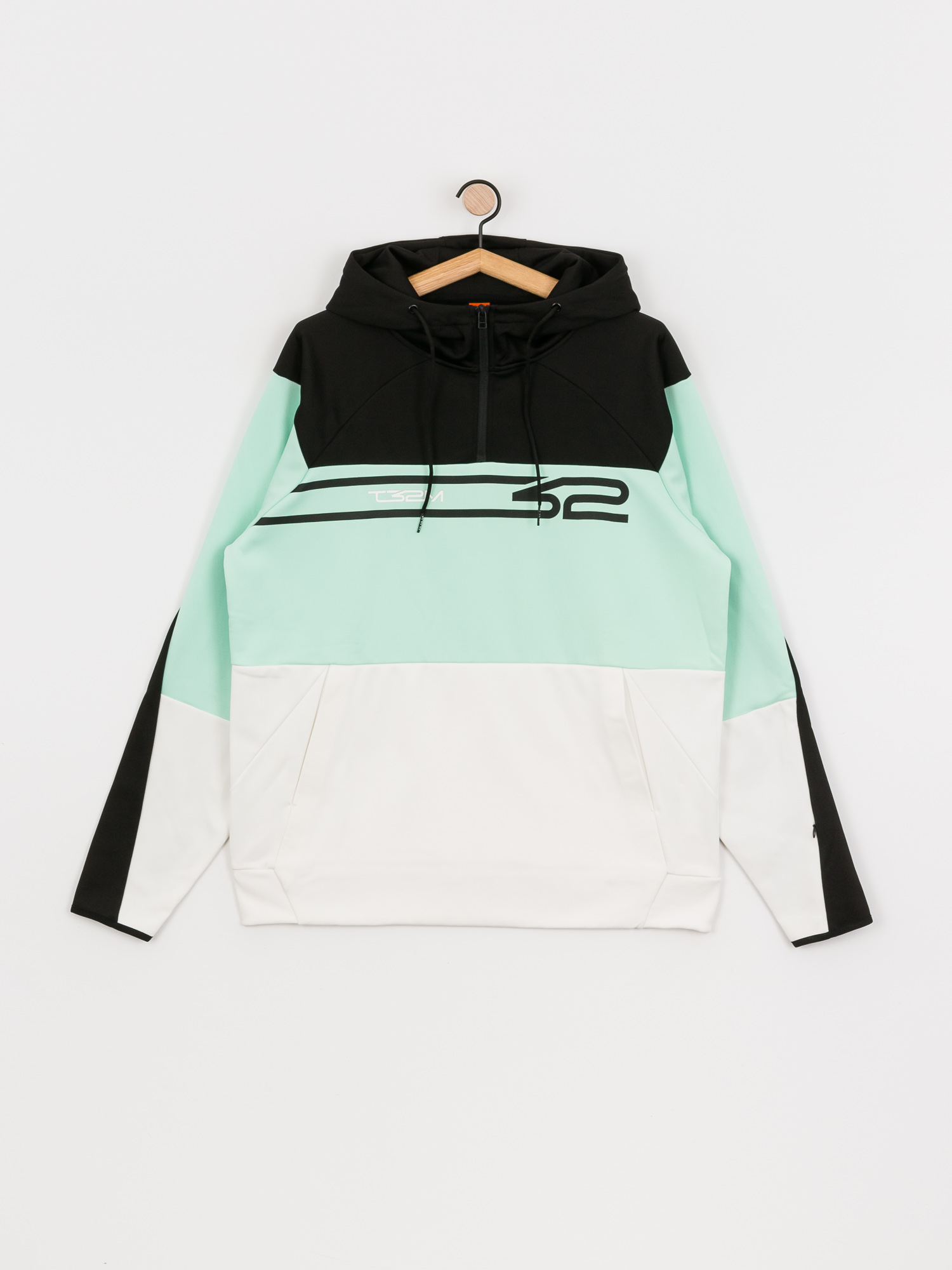 ThirtyTwo Signature Tech HD Kapucnis pulóver (white/mint)