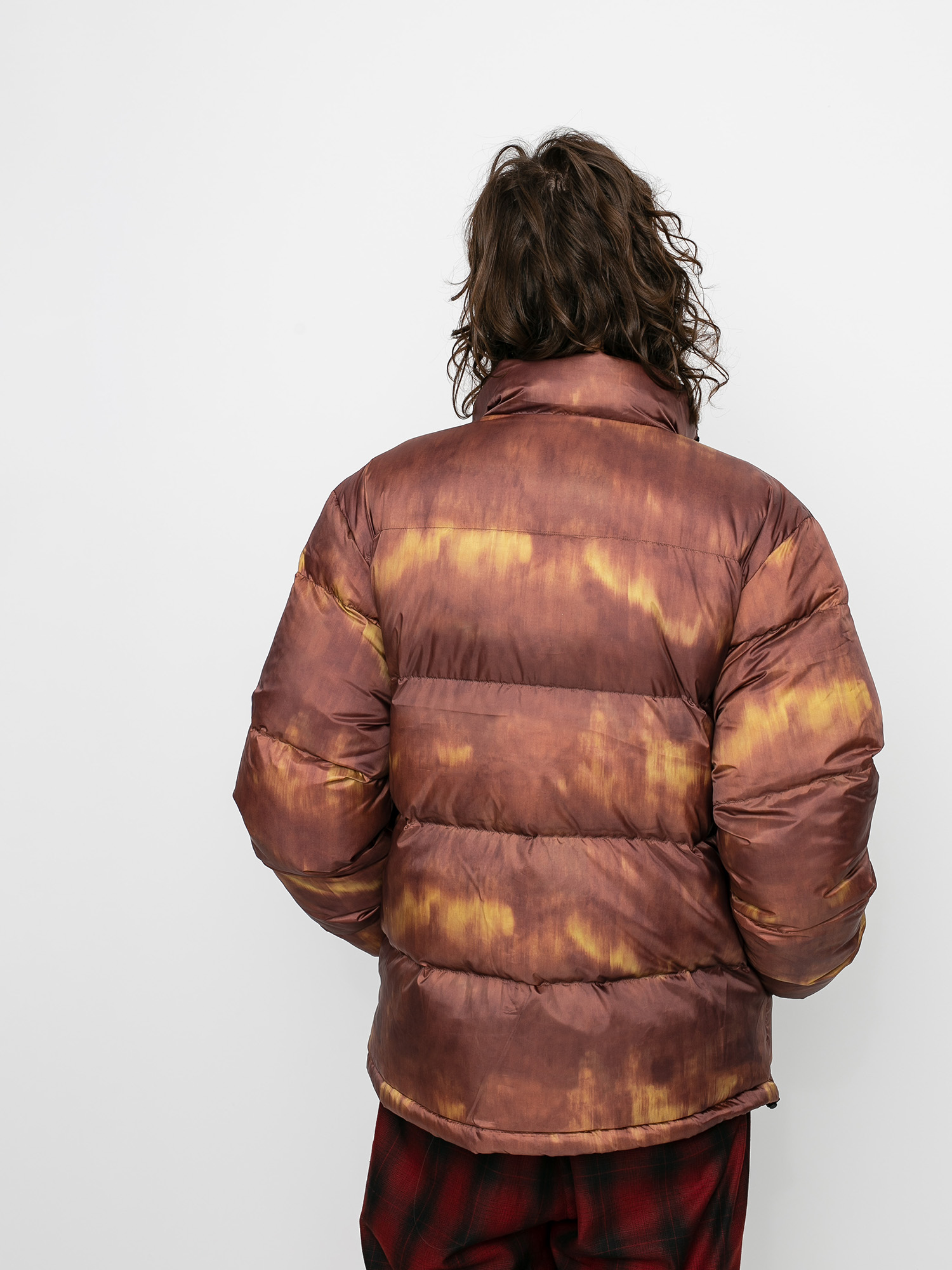 Stussy Aurora Puffer Dzseki (brown)
