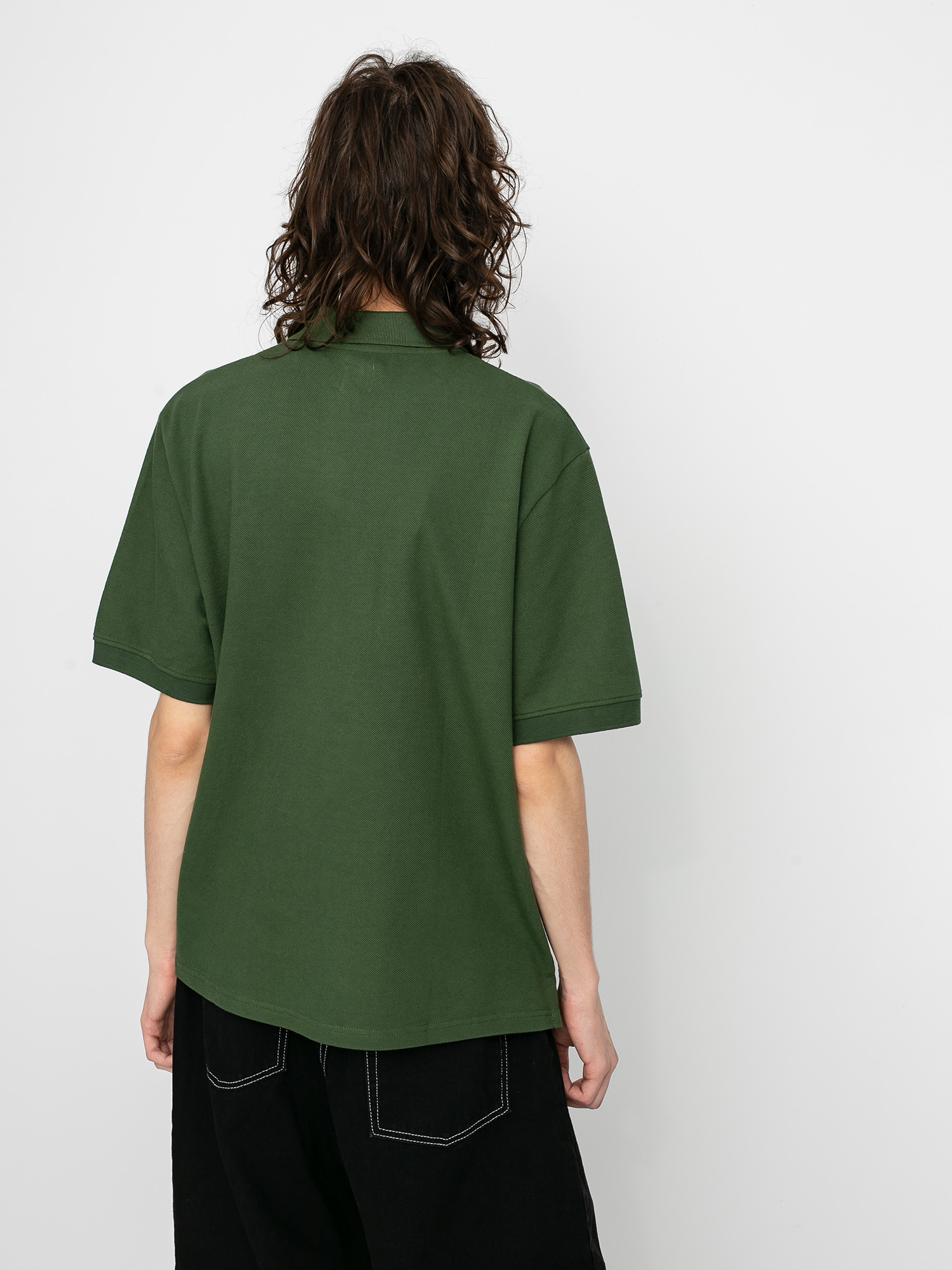 Polar Skate Pique Pólóing (hunter green)