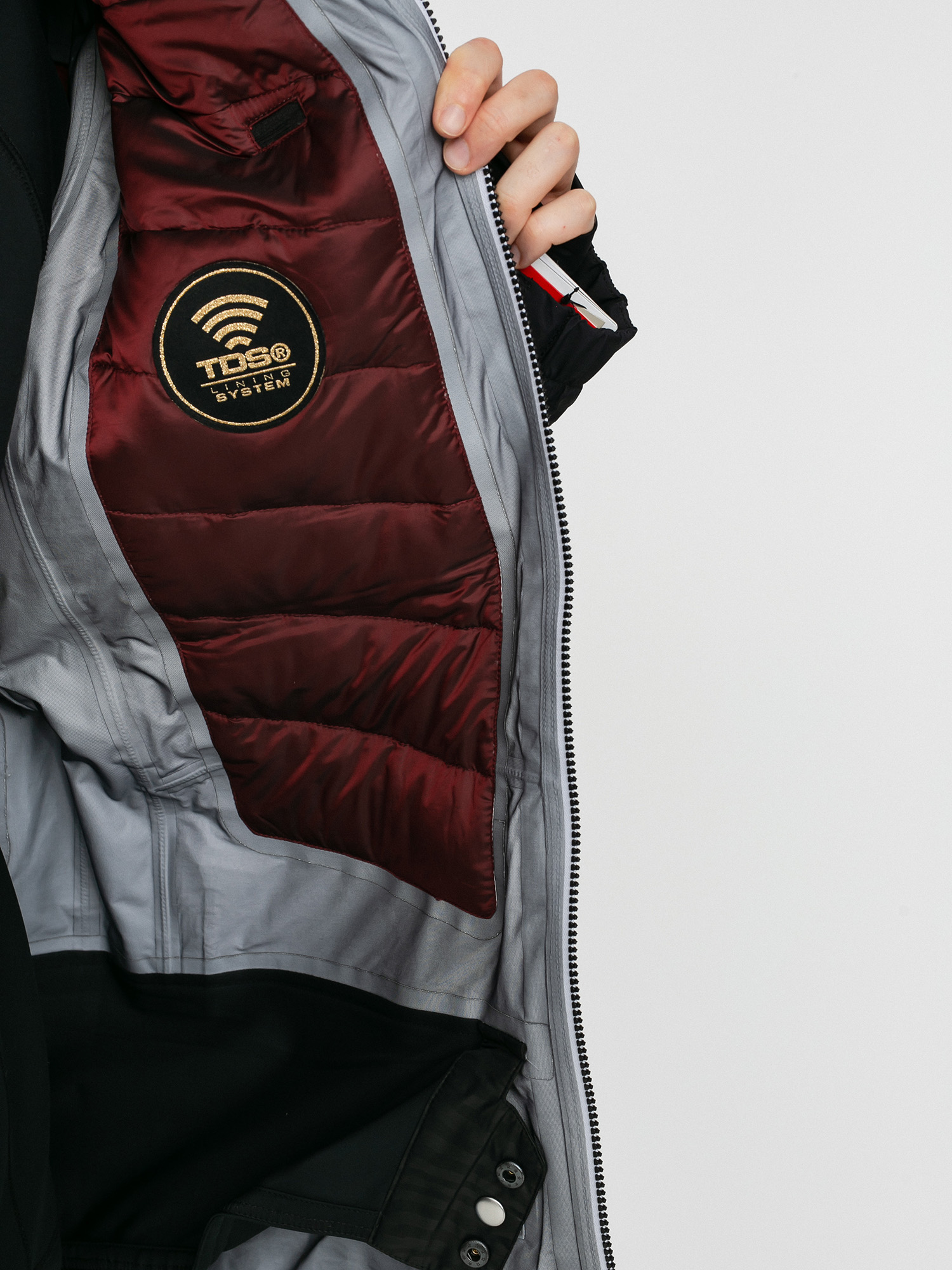 Férfi Volcom Tds Inf Gore Tex Snowboard dzseki (black)