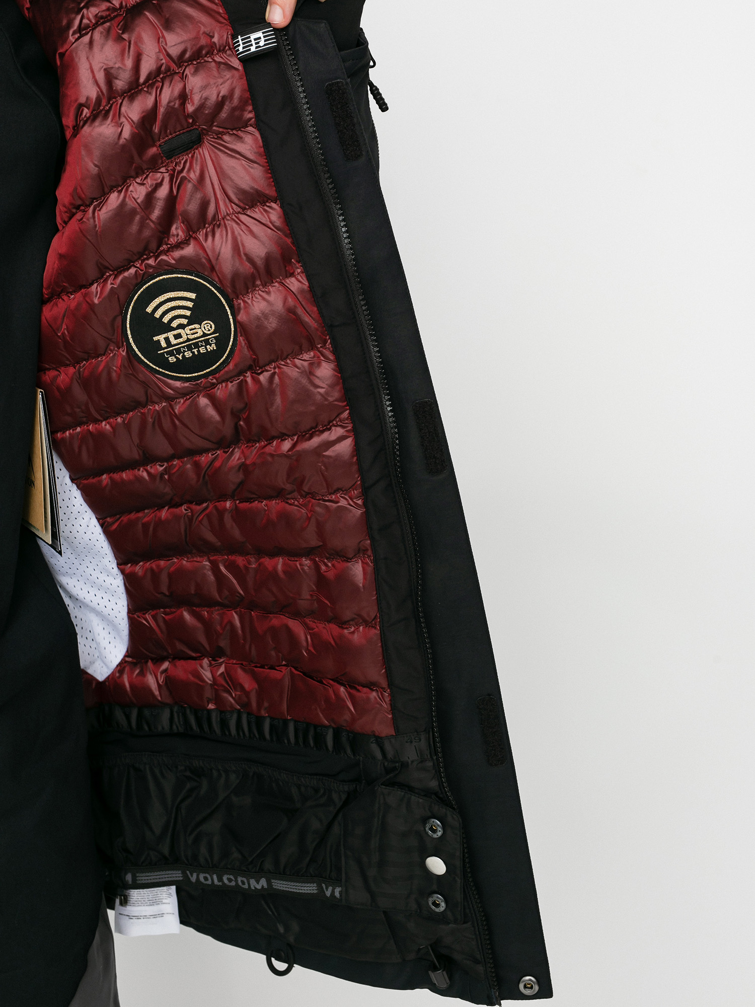 Férfi Volcom Anders 2L Tds Snowboard dzseki (black)