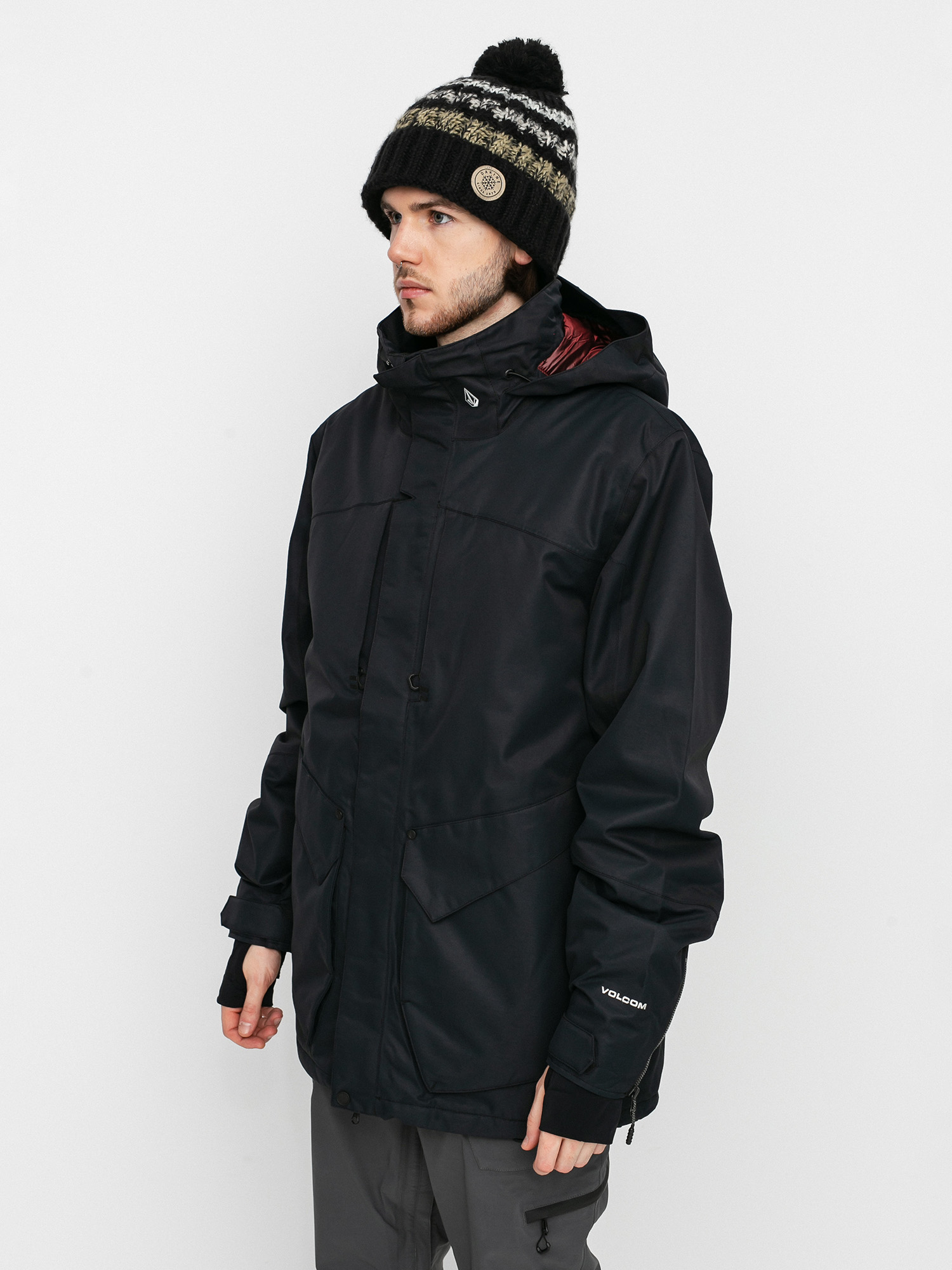 Férfi Volcom Anders 2L Tds Snowboard dzseki (black)