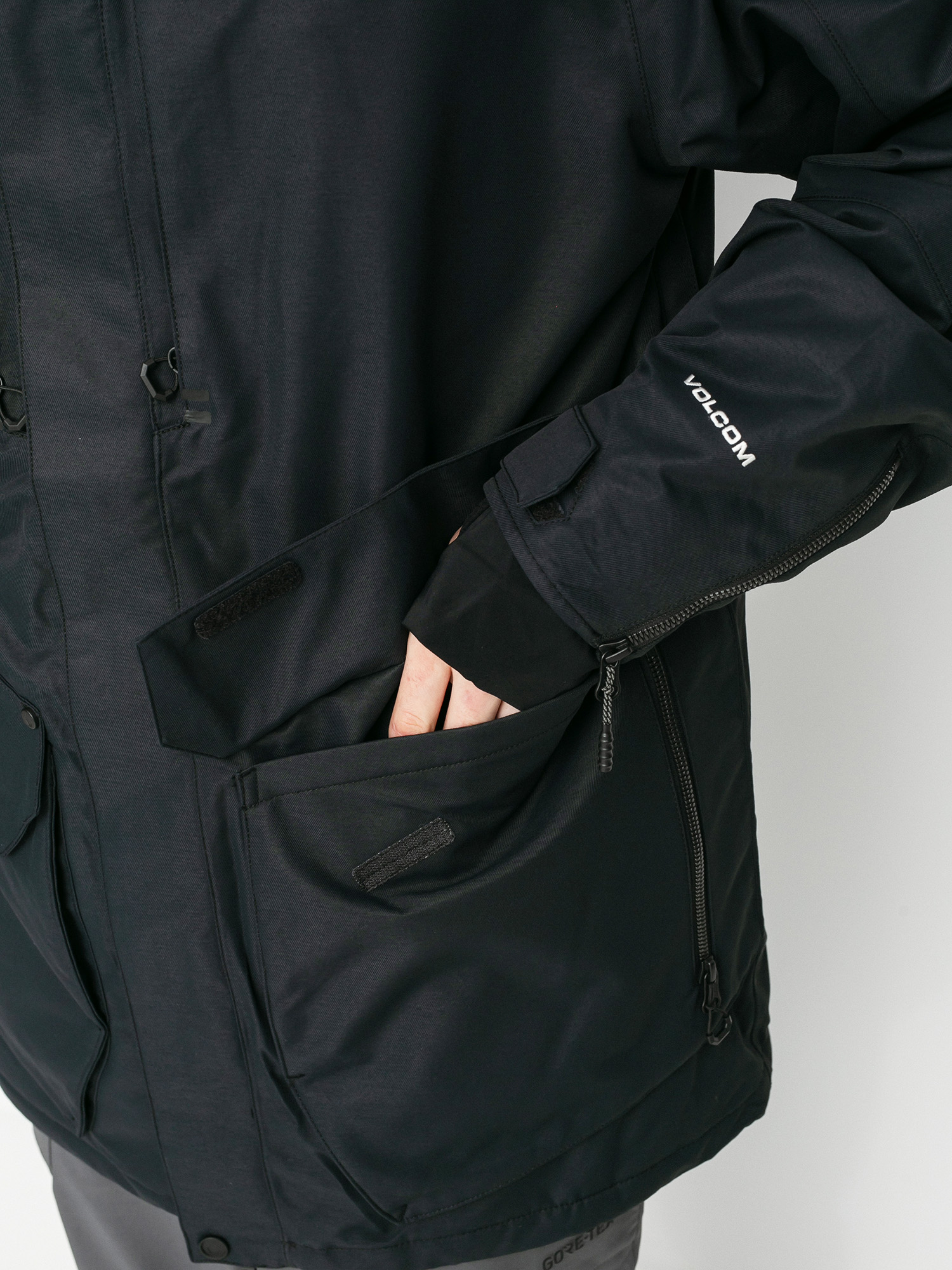 Férfi Volcom Anders 2L Tds Snowboard dzseki (black)