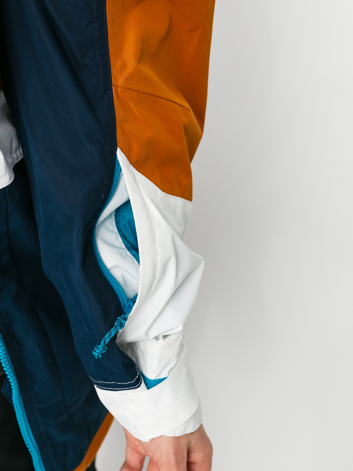 Férfi Burton Frostner Snowboard dzseki (dress blue/true penny/stout white)