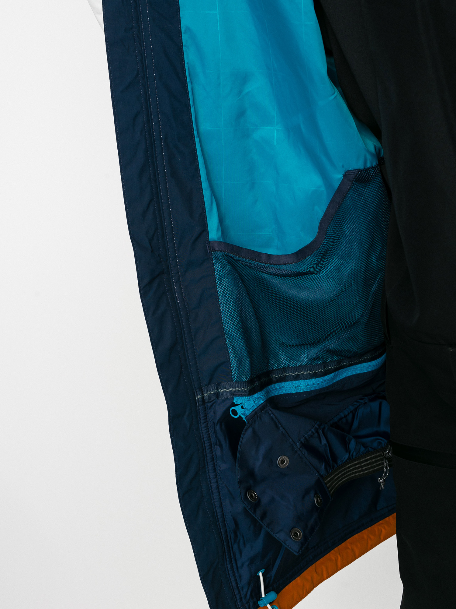 Férfi Burton Frostner Snowboard dzseki (dress blue/true penny/stout white)