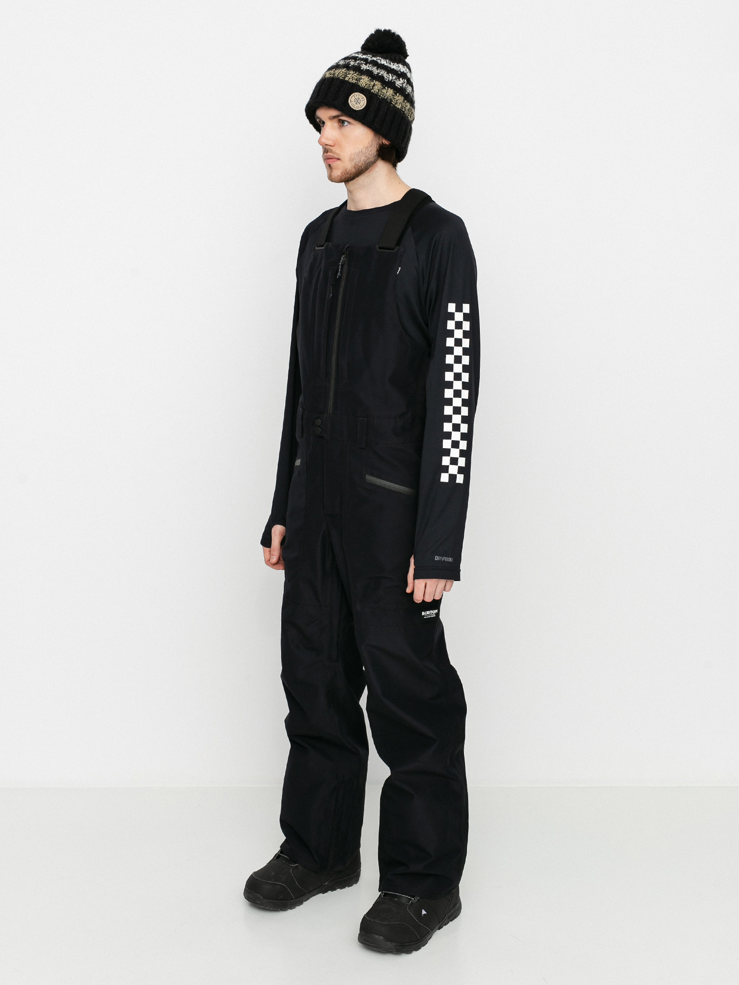 Férfi Burton Gore Tex Reserve Bib Snowboard nadrág (true black)