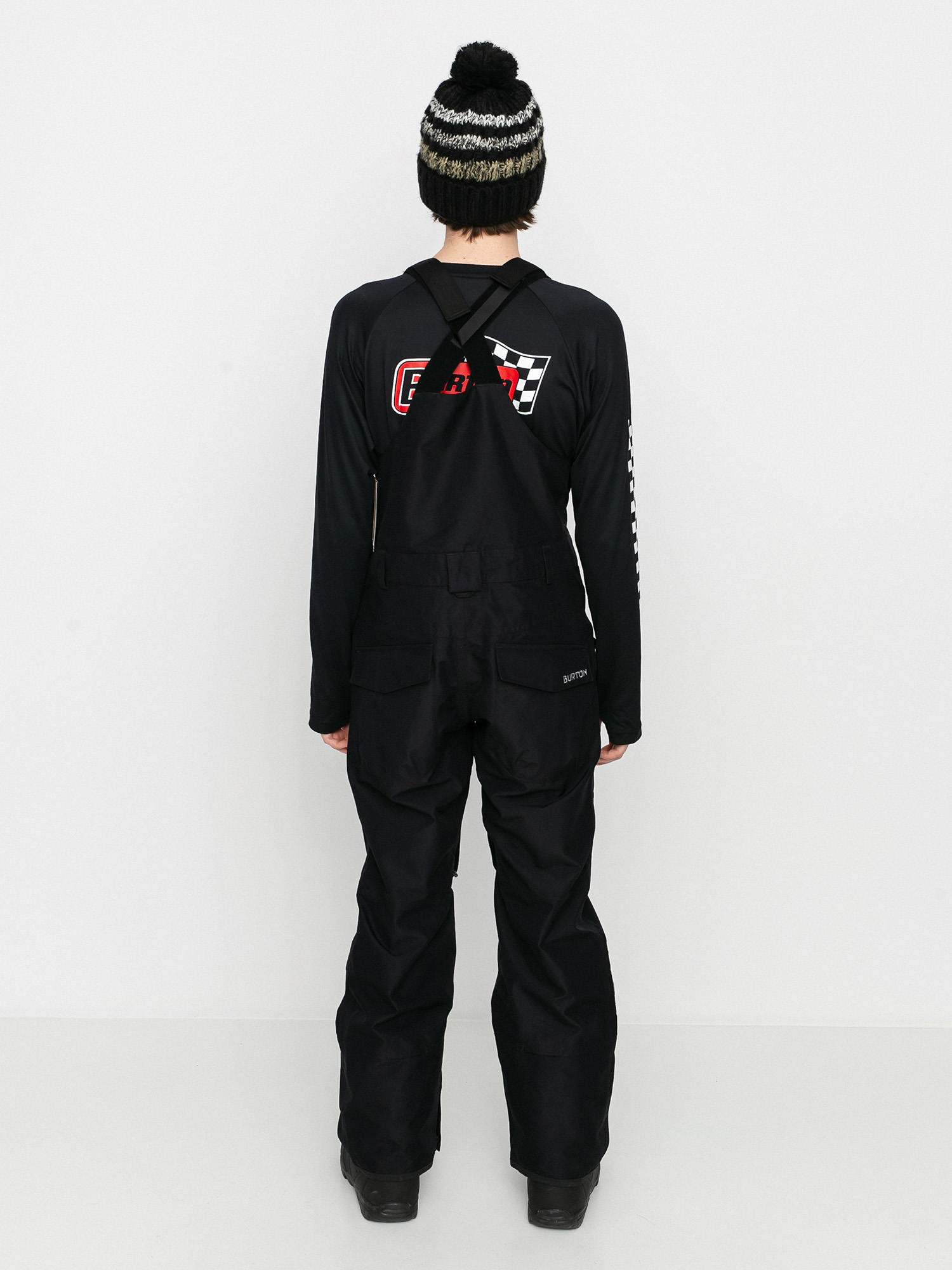 Férfi Burton Gore Tex Reserve Bib Snowboard nadrág (true black)