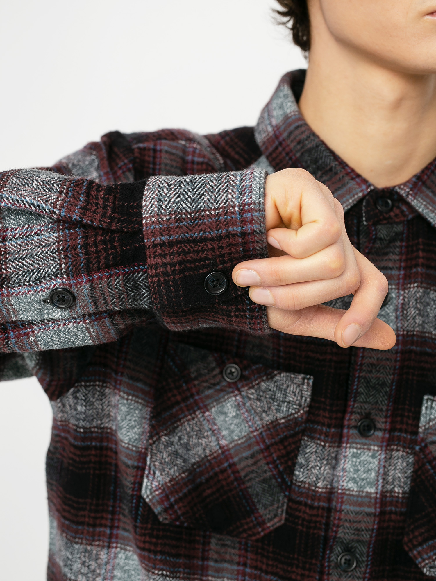 Volcom Quintin Flannel Ls Ing (black)