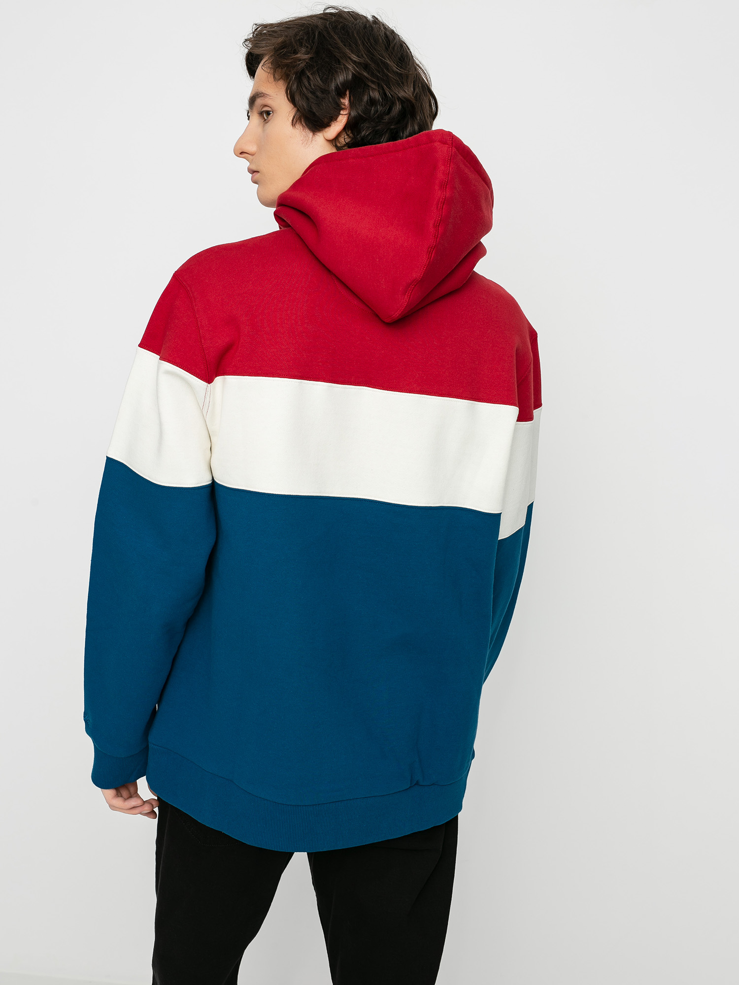 Primitive Levels HD Kapucnis pulóver (red)