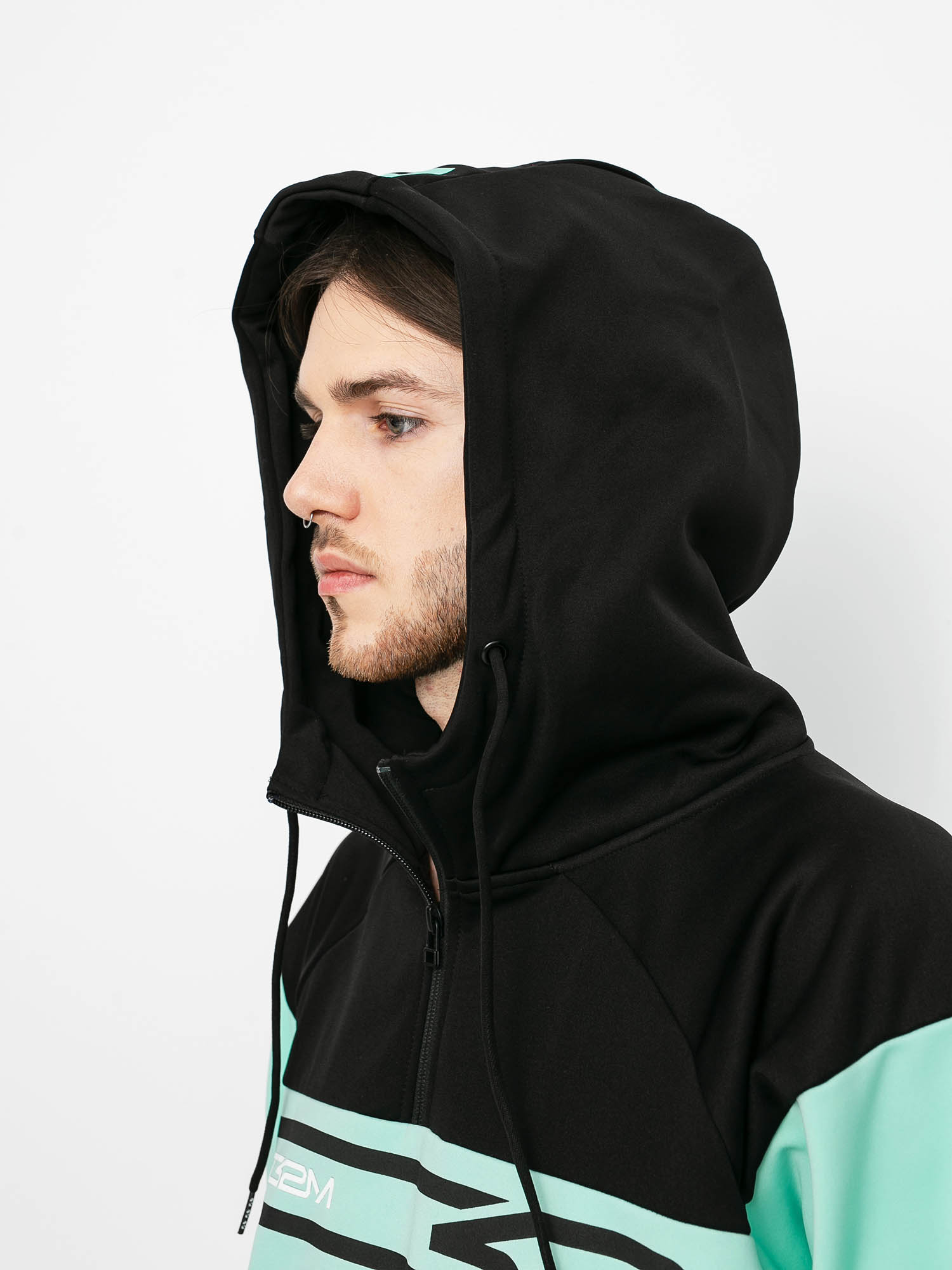 ThirtyTwo Signature Tech HD Kapucnis pulóver (white/mint)