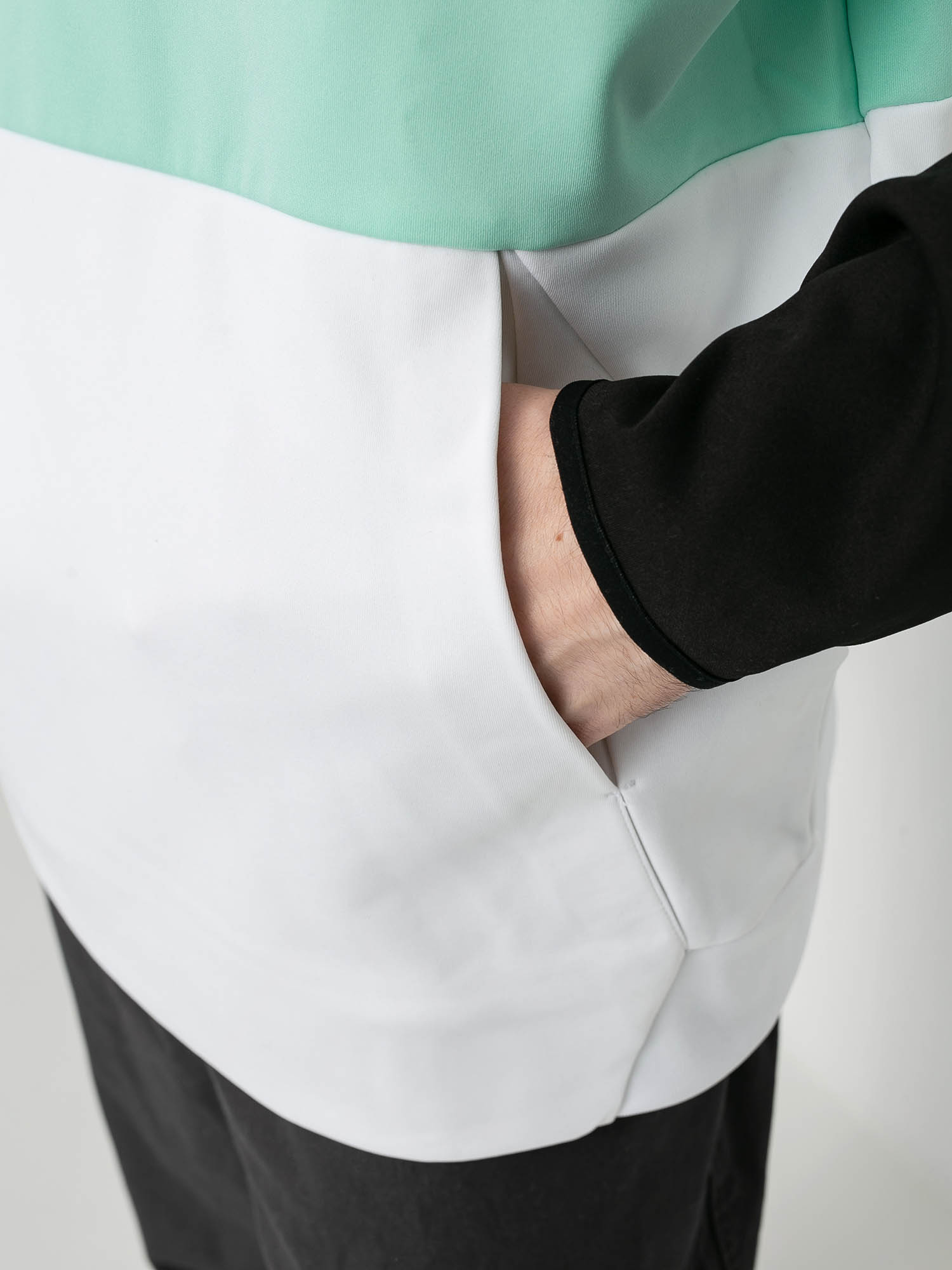 ThirtyTwo Signature Tech HD Kapucnis pulóver (white/mint)