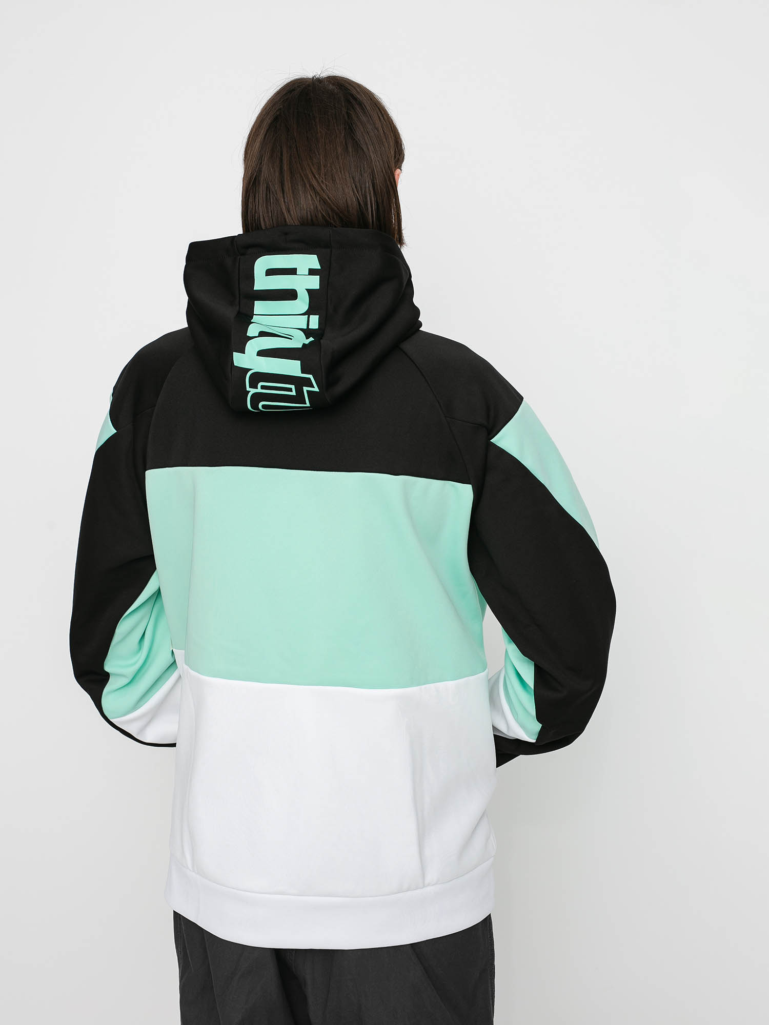 ThirtyTwo Signature Tech HD Kapucnis pulóver (white/mint)