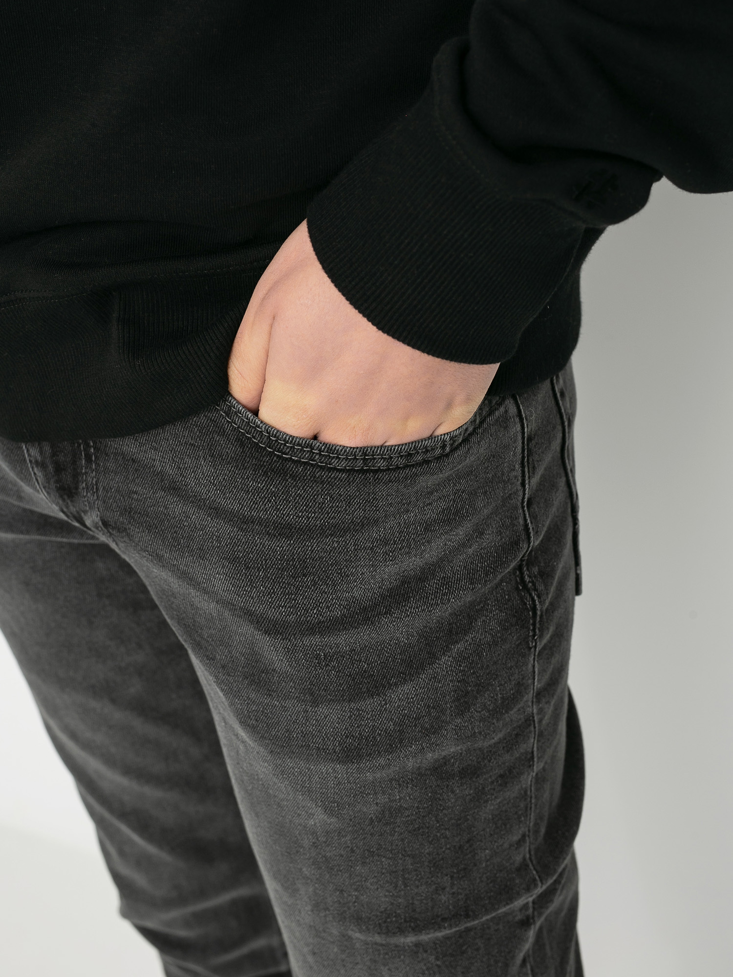 DC Worker Slim Stretch Kisnadrág (medium grey)