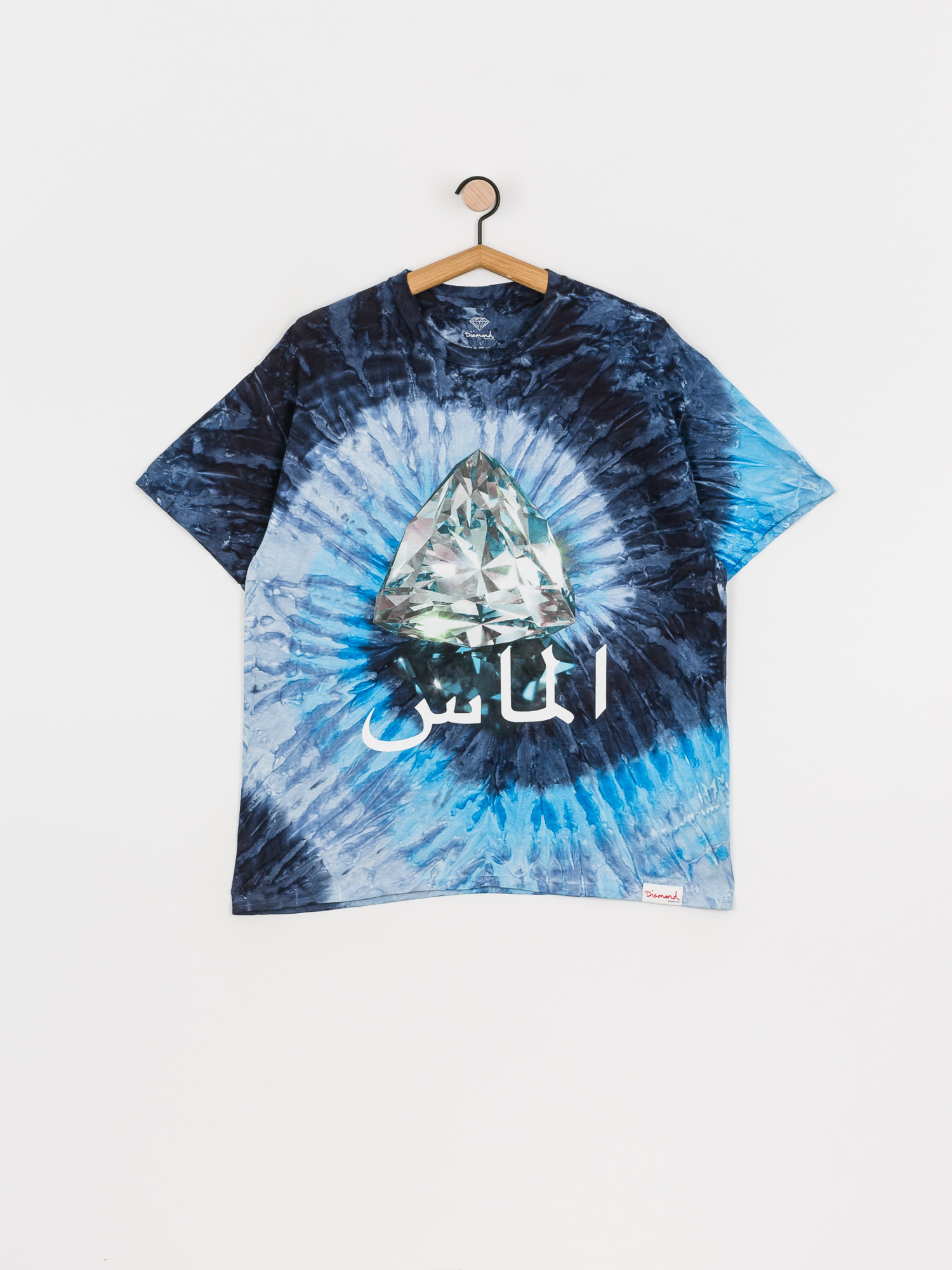 Diamond Supply Co. Galactic Diamond Tie Dye Ujjatlan felső (tour bus)