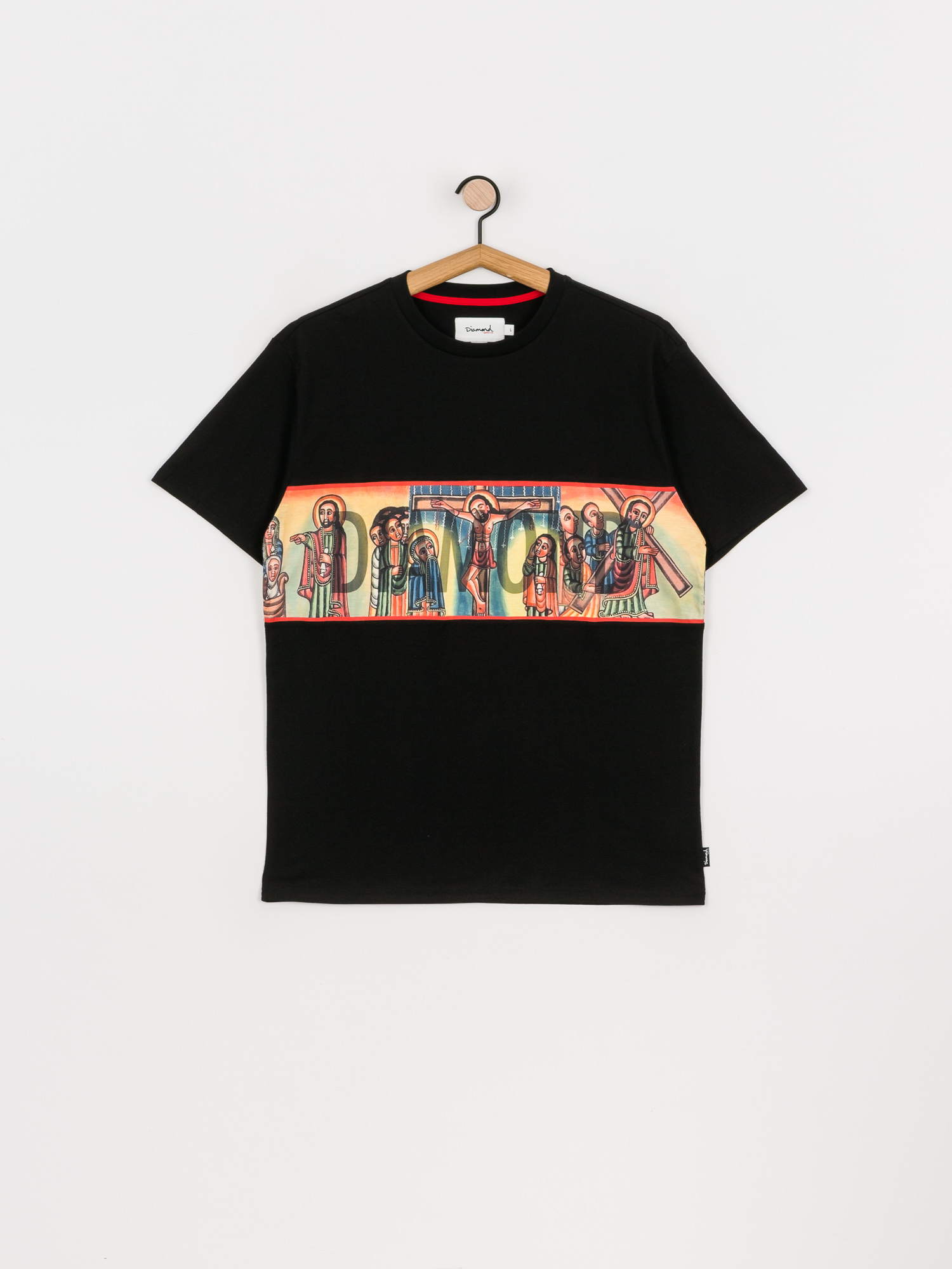Diamond Supply Co. Icons Panel Ujjatlan felső (black)