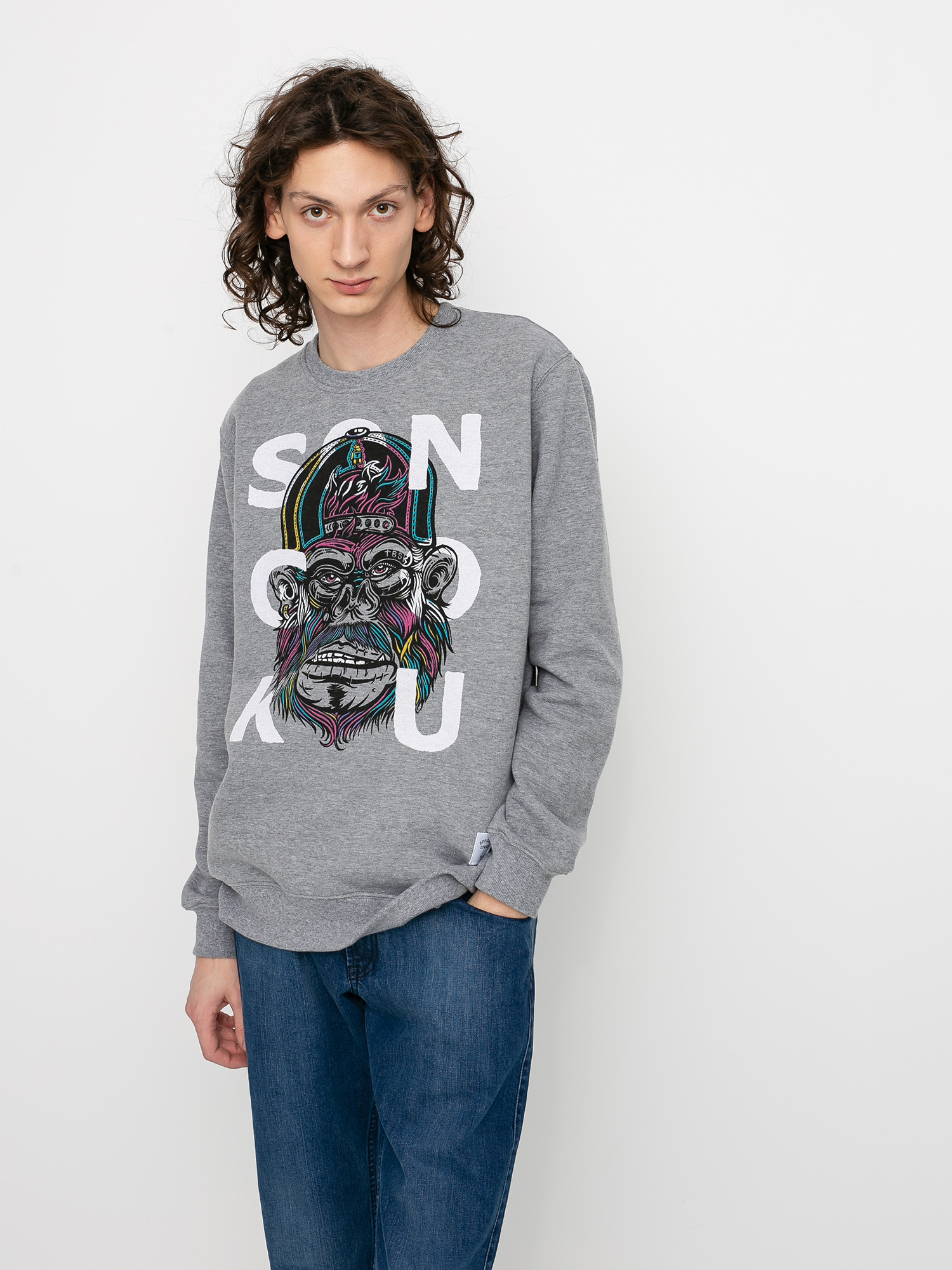 Tabasko Songoku Pulóver (melange)