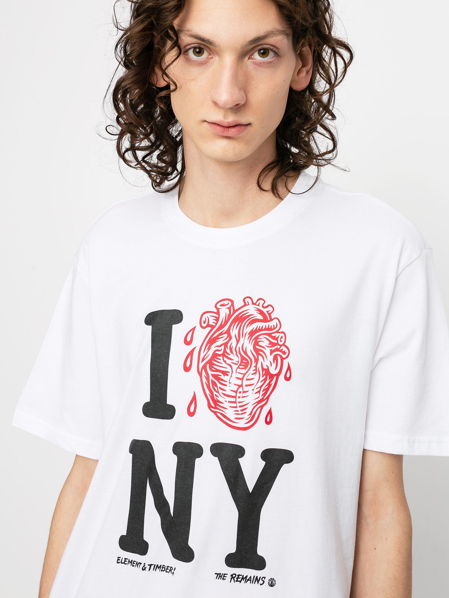 Element I Heart Ujjatlan felső (optic white)