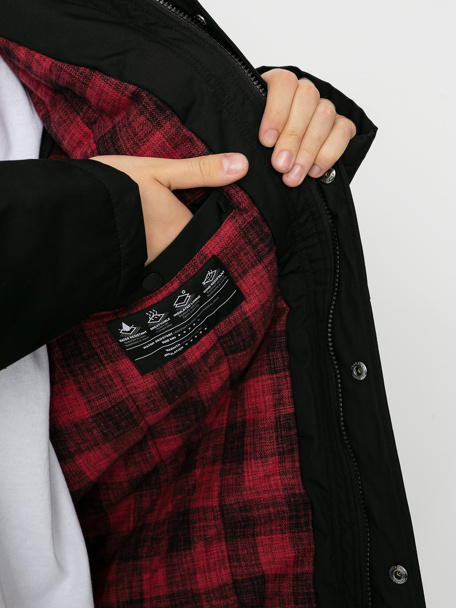 Volcom Renton Winter 5K Dzseki (black)
