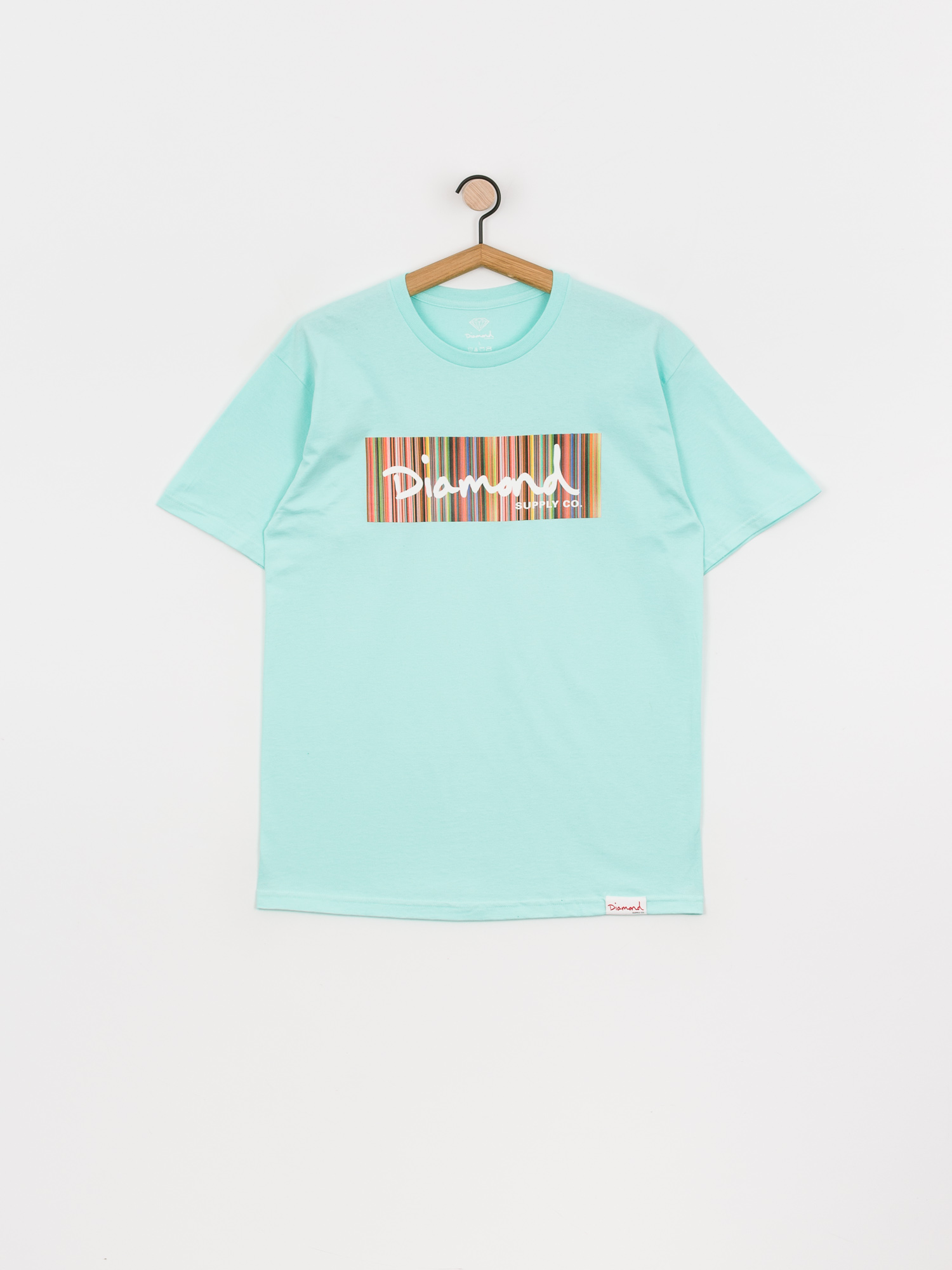 Diamond Supply Co. Color Ply Box Logo Ujjatlan felső (diamond blue)