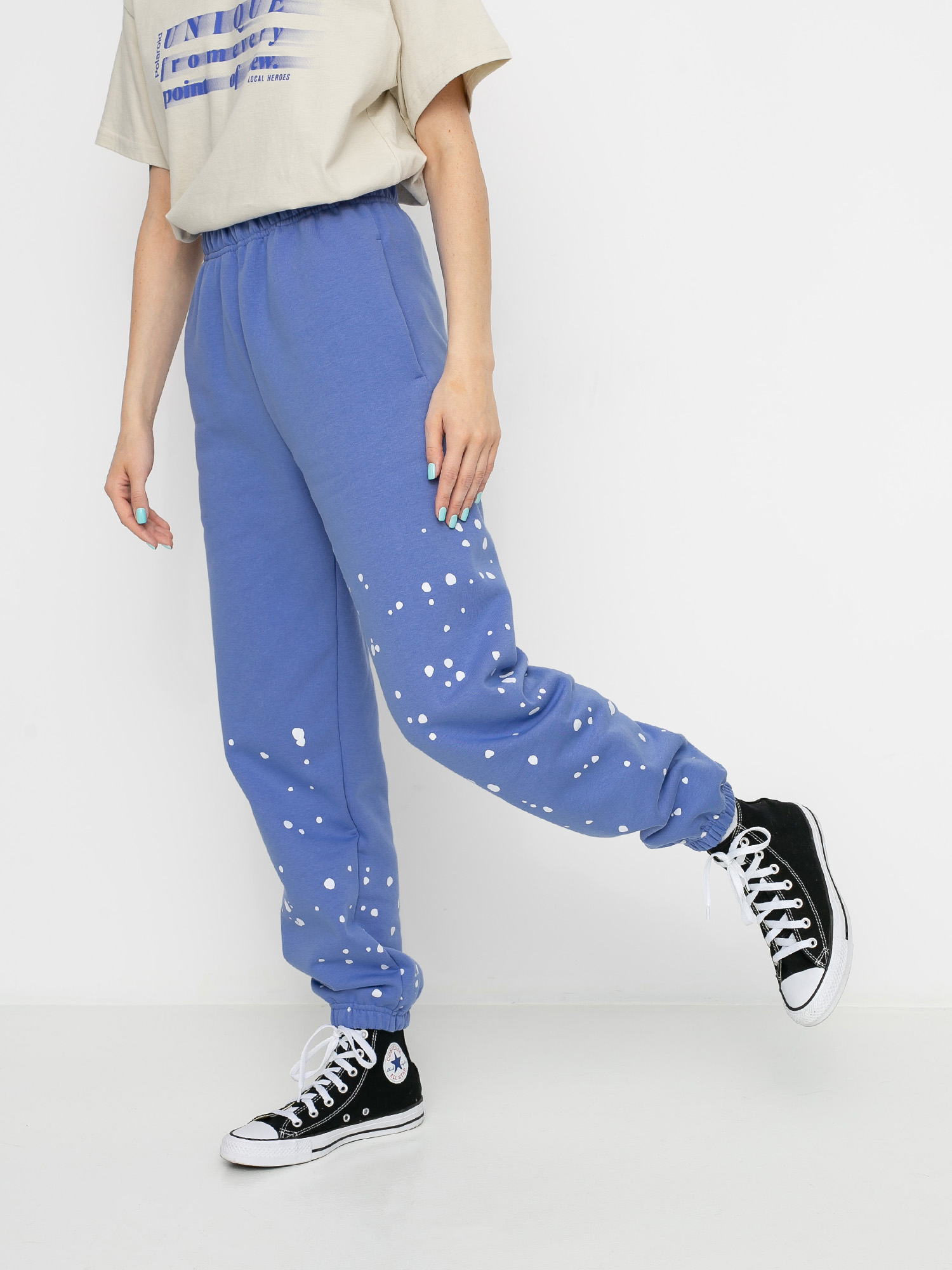 Local Heroes X Polaroid Spray Wmn Kisnadrág (violet)