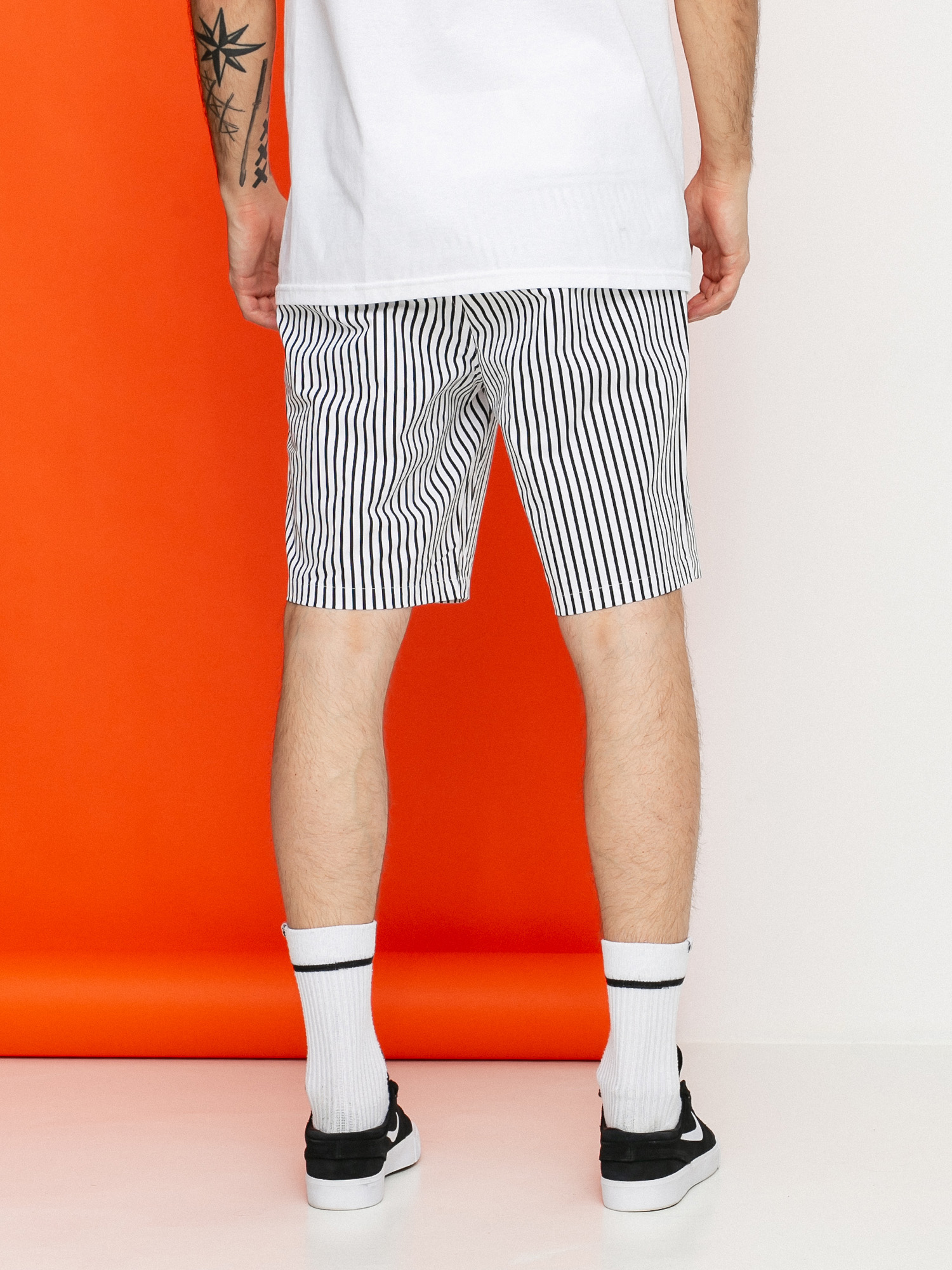 Diamond Supply Co. Crosby Twill Rövidnadrág (white/black)