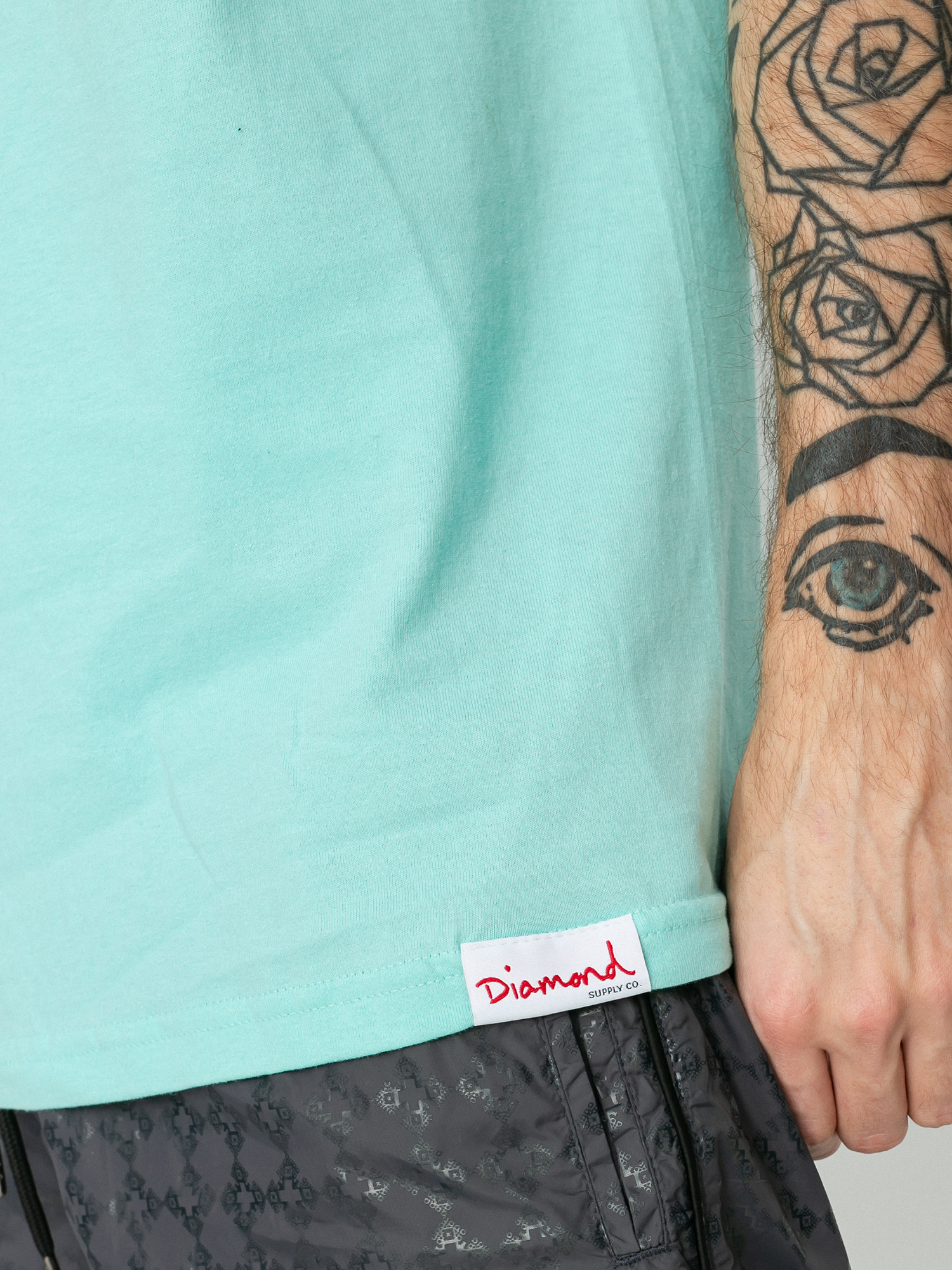 Diamond Supply Co. Color Ply Box Logo Ujjatlan felső (diamond blue)