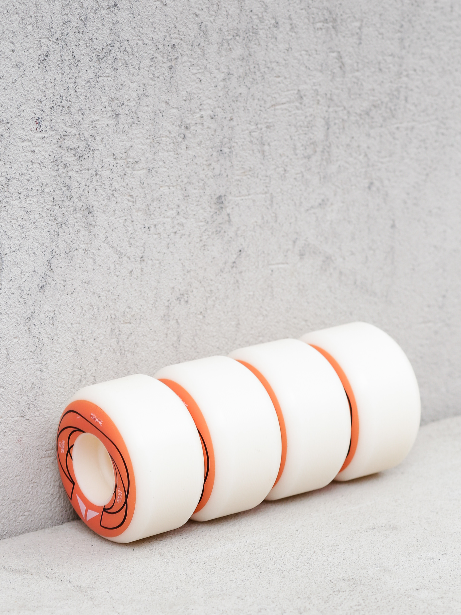 Crupie Flatspot Reist Gördeszka kerék (orange)