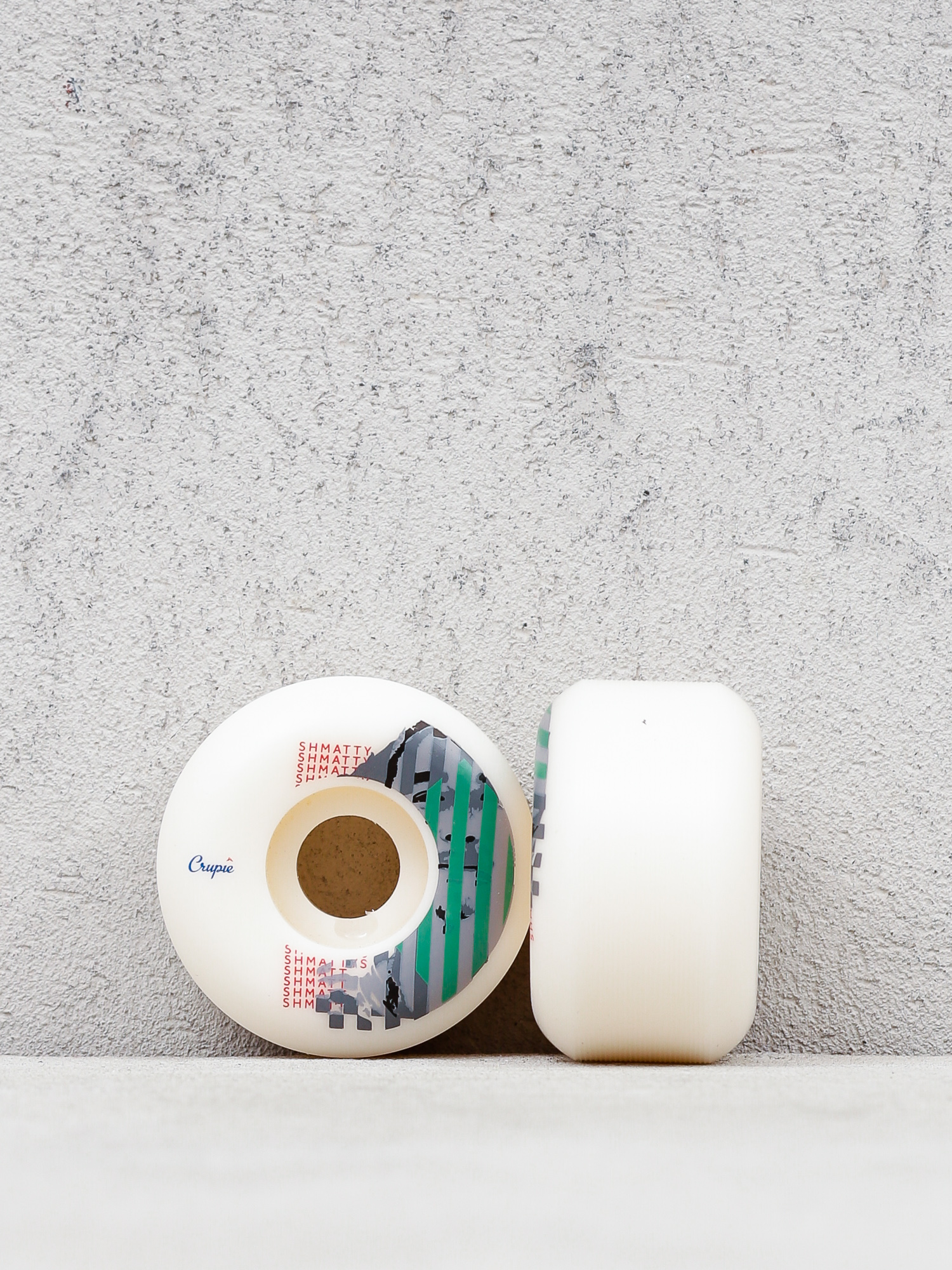 Crupie Shmatty Gördeszka kerék (green/grey)