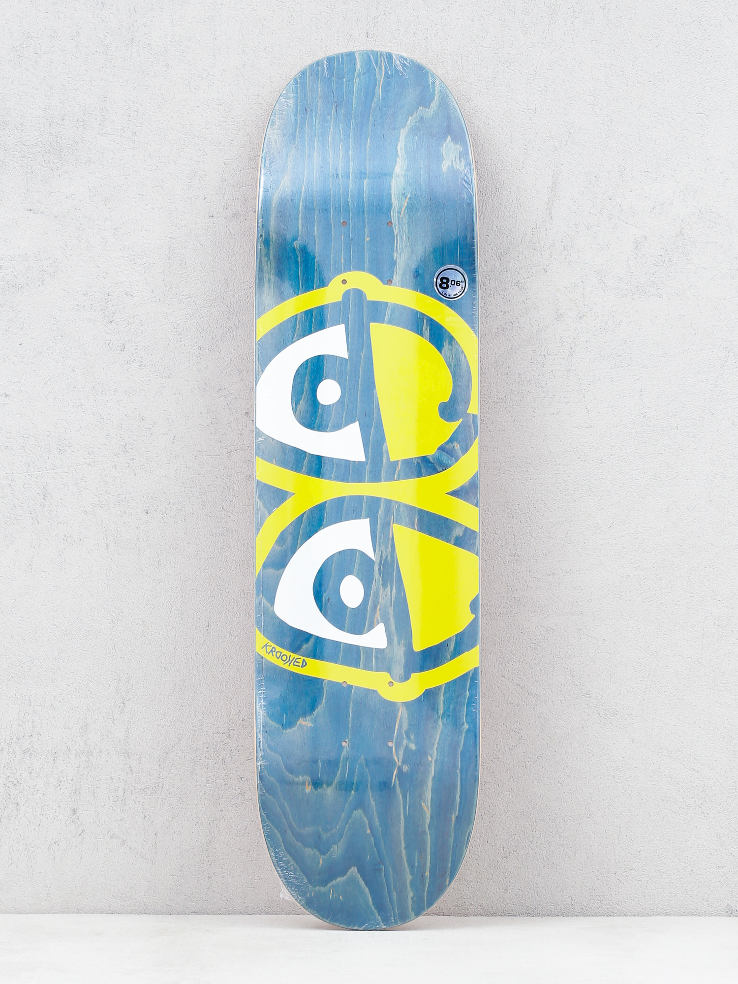 Krooked Team Eyes Gördeszka lap (turquoise)