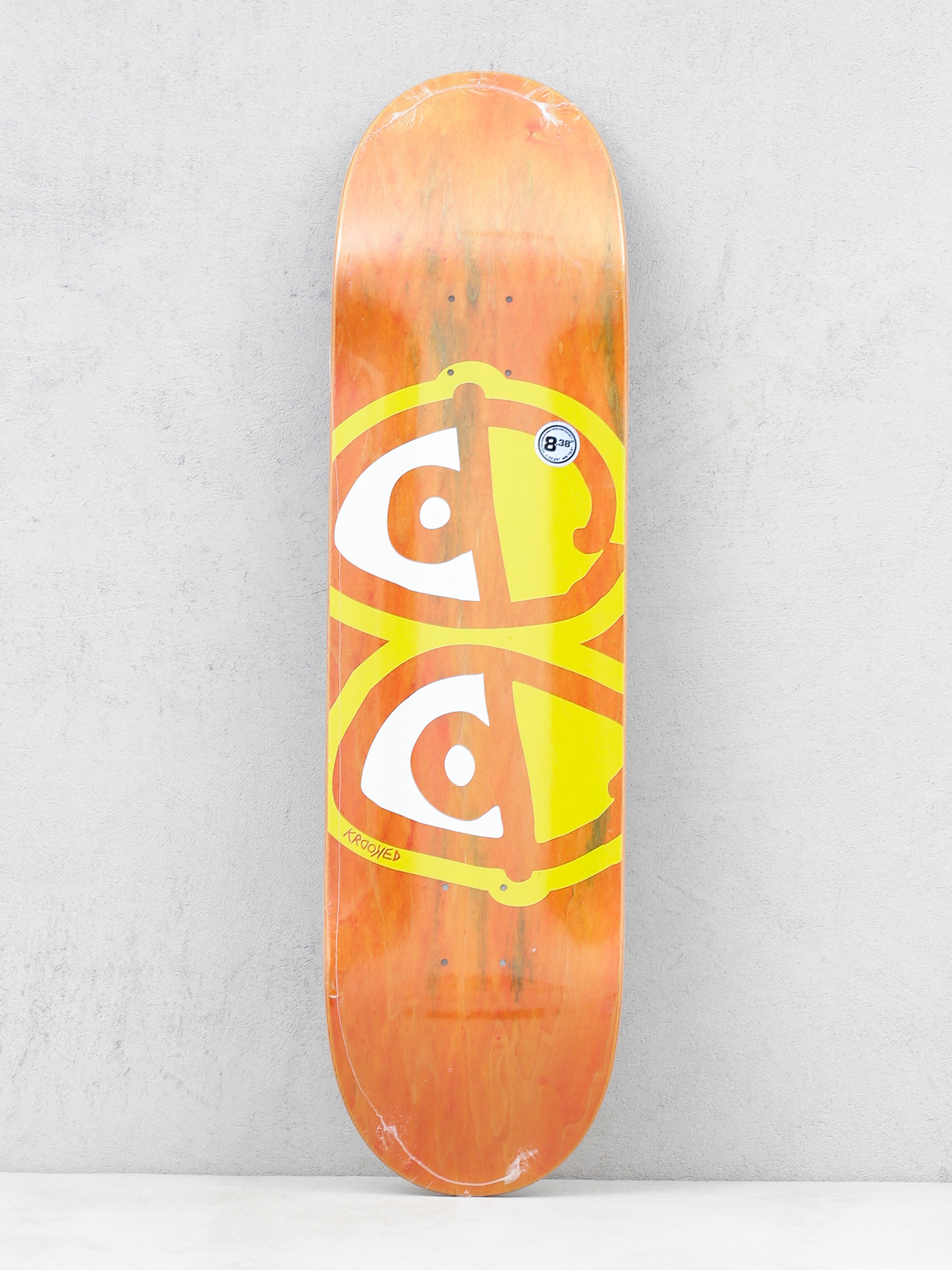 Krooked Team Eyes Gu00f6rdeszka lap (orange)