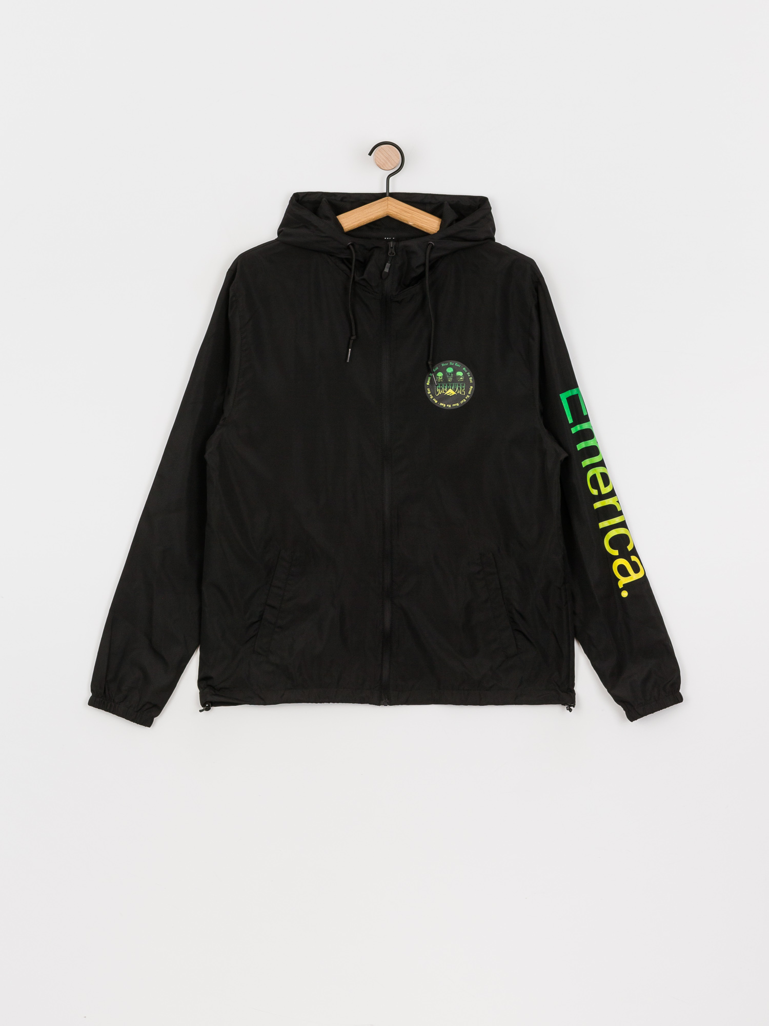 Emerica Nightcrawler Windbreaker Dzseki (black)