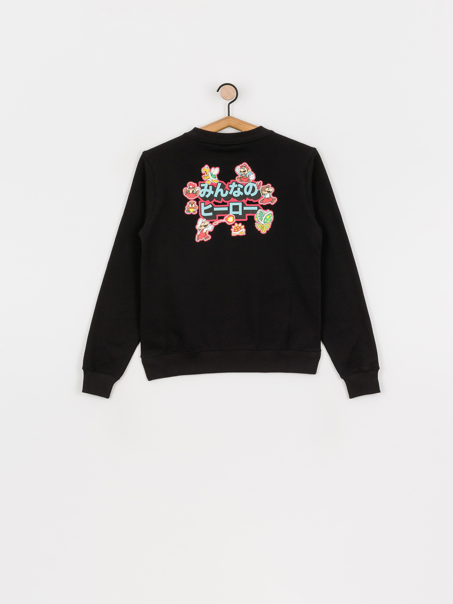 Champion X Nintendo Sweatshirt Wmn Pulóver (nbk)