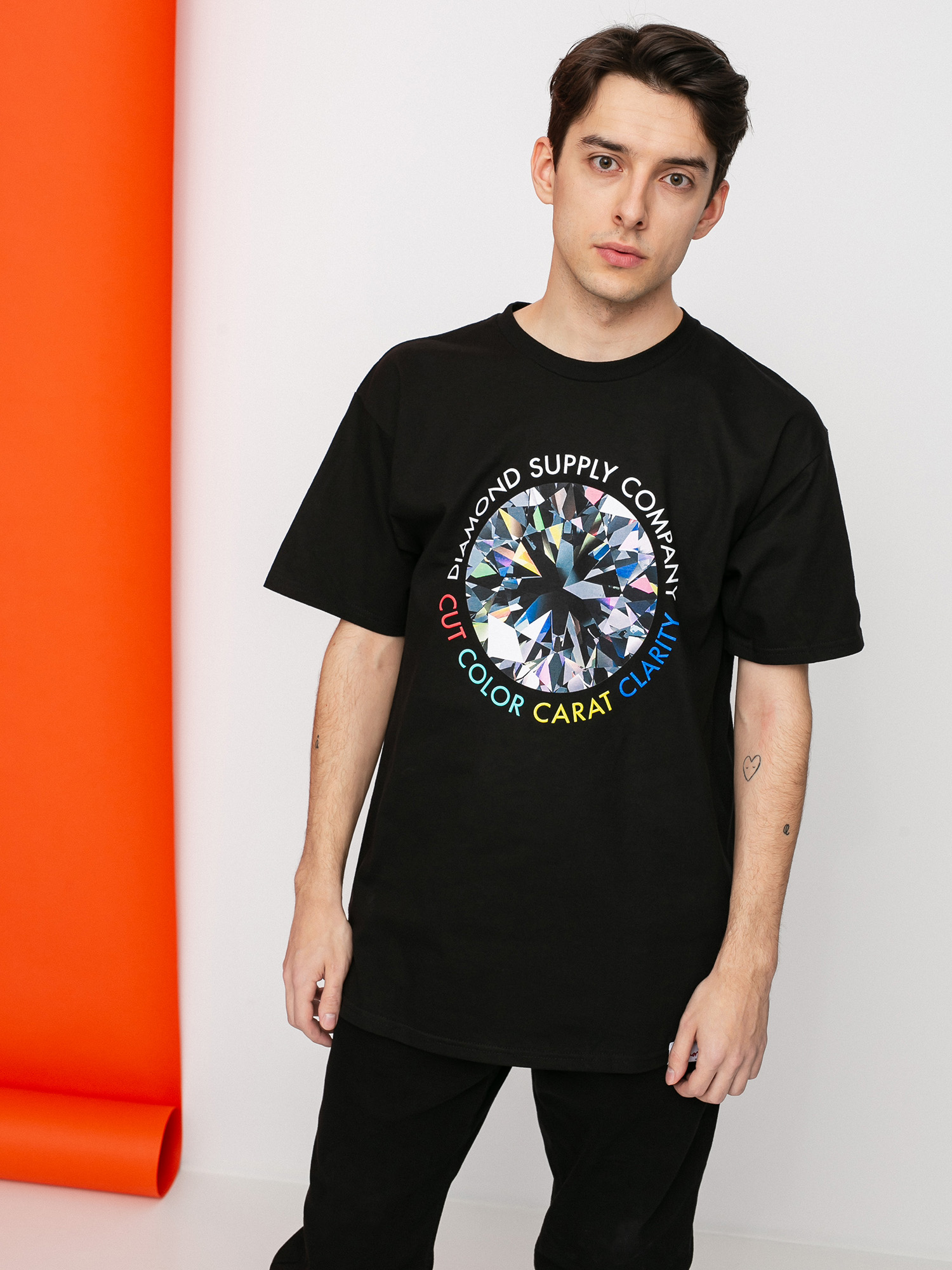 Diamond Supply Co. Clarity Ujjatlan felső (black)