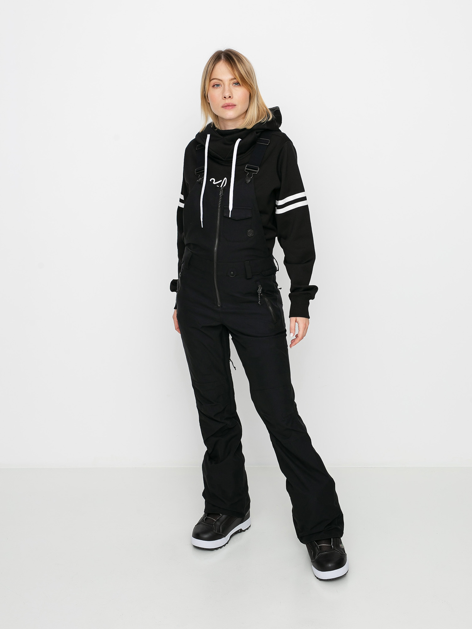 Női Volcom Swift Bib Overall Snowboard nadrág (black)