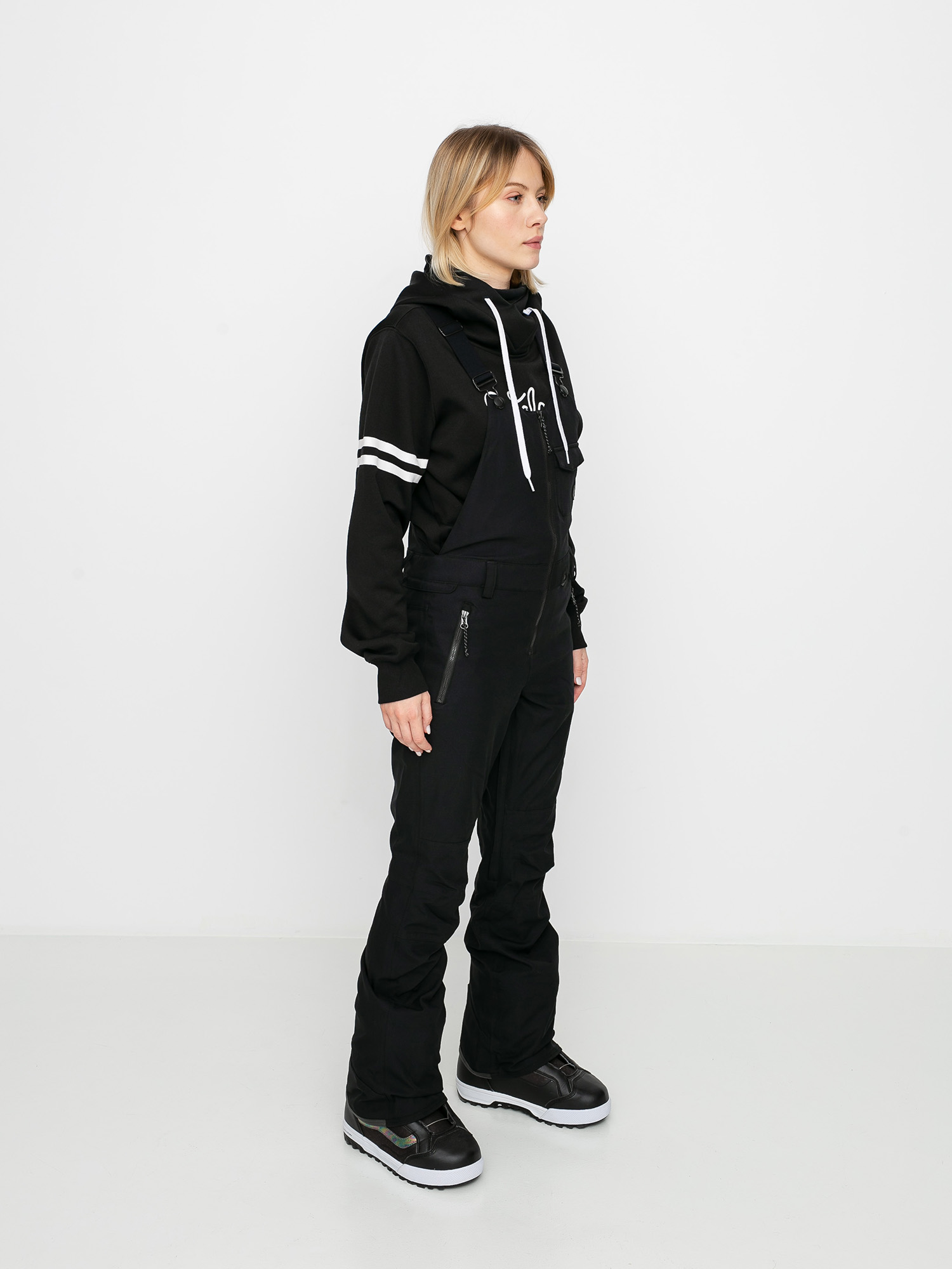 Női Volcom Swift Bib Overall Snowboard nadrág (black)