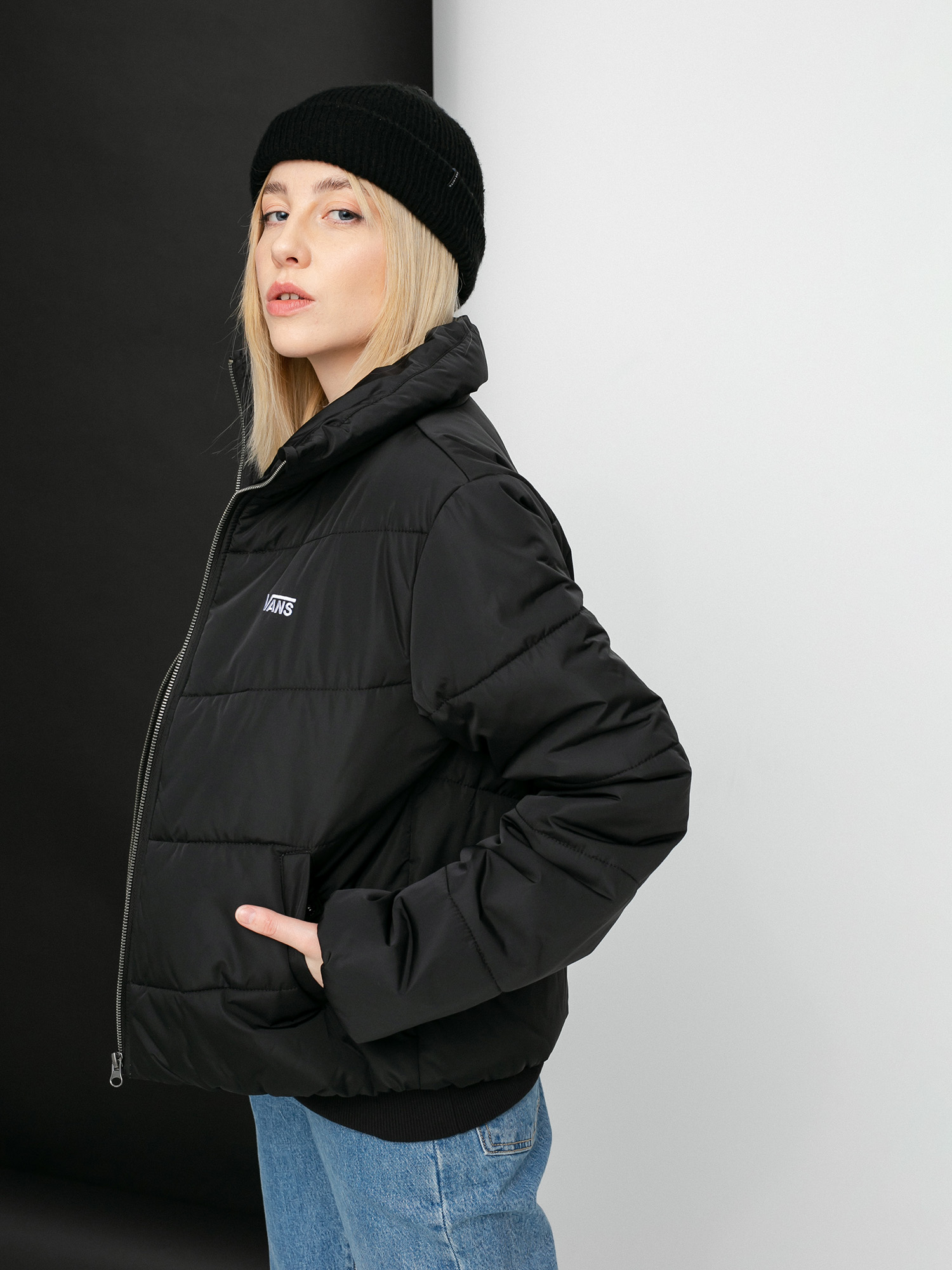 Vans Foundry V Puffer Mte Dzseki Wmn (black)