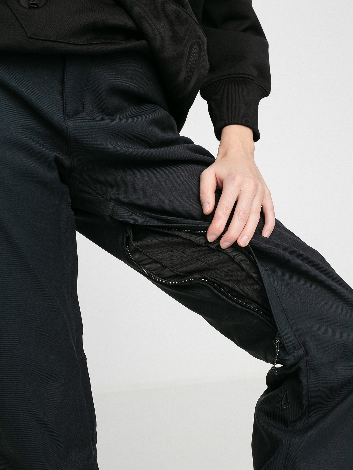 Női Volcom Grail 3D Stretch Snowboard nadrág (black)