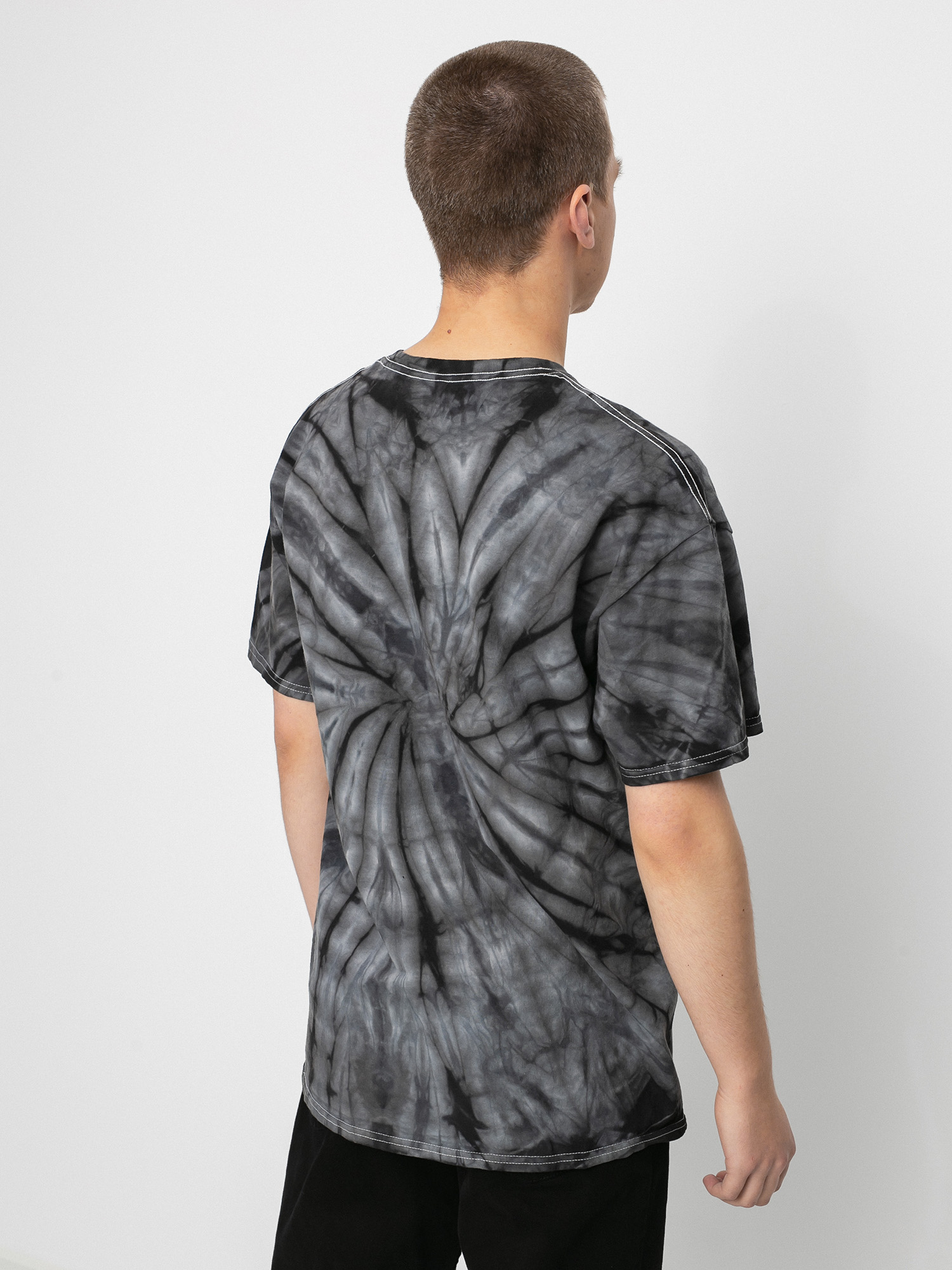 Diamond Supply Co. State Of Mind Tie Dye Ujjatlan felső (black)