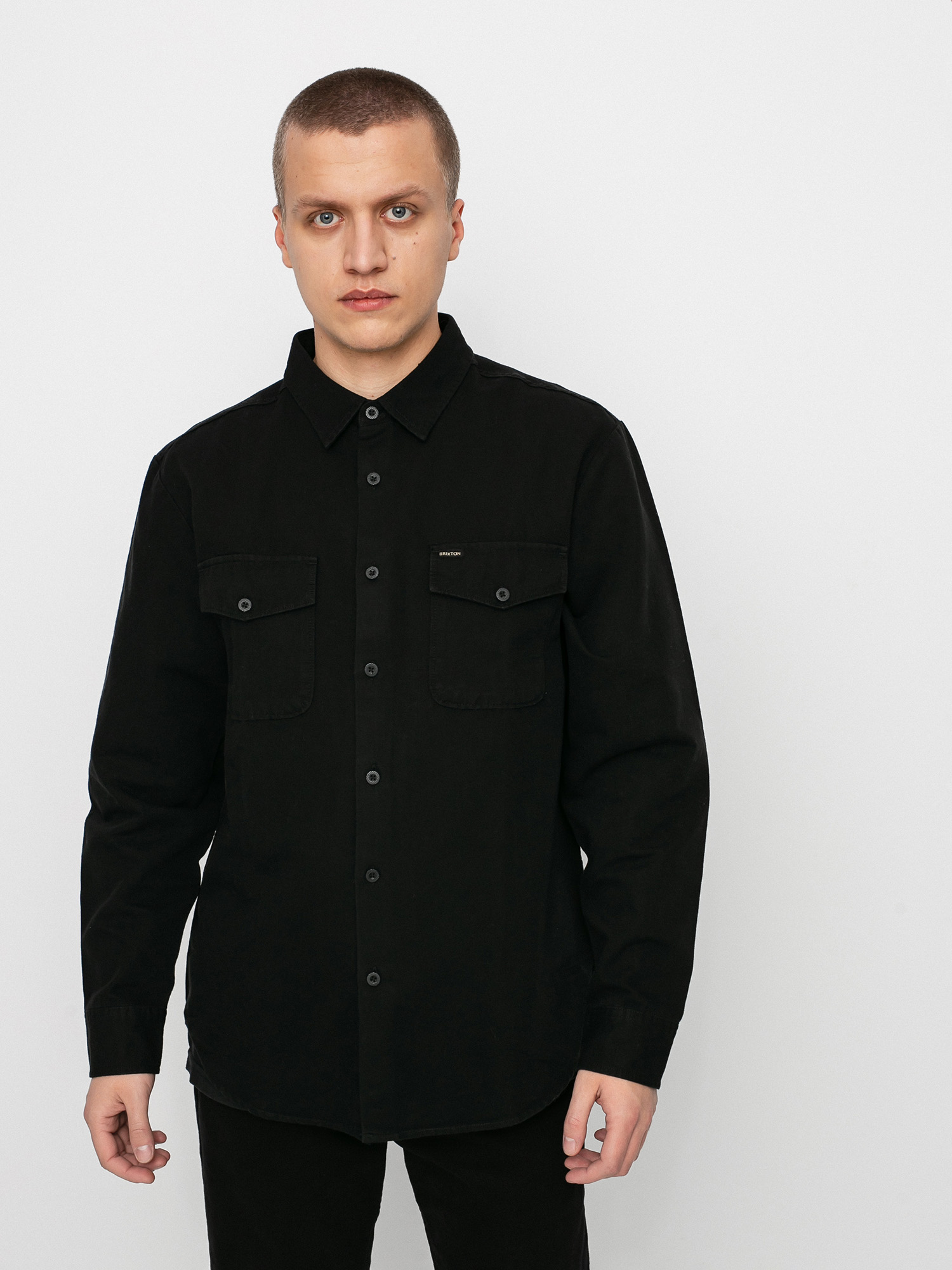 Brixton Davis Reserve Ls Ing (black)