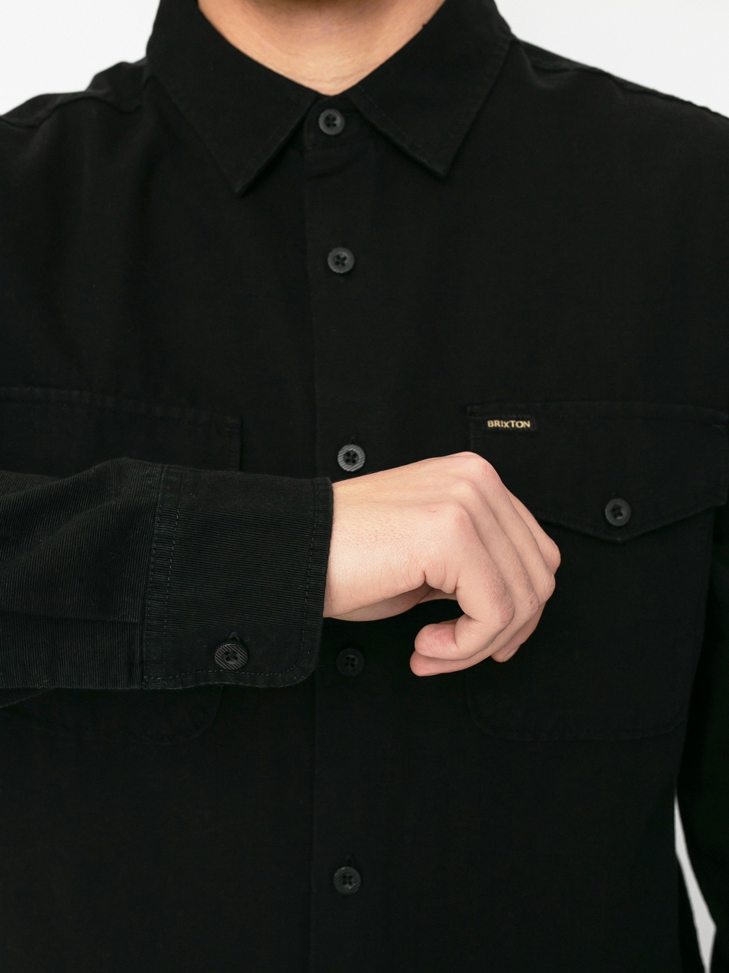 Brixton Davis Reserve Ls Ing (black)