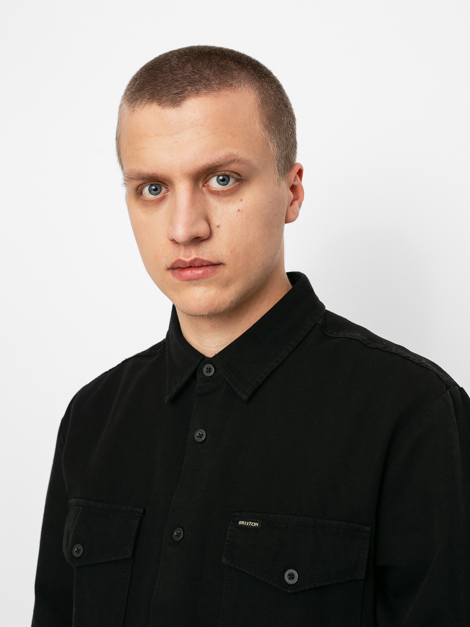 Brixton Davis Reserve Ls Ing (black)